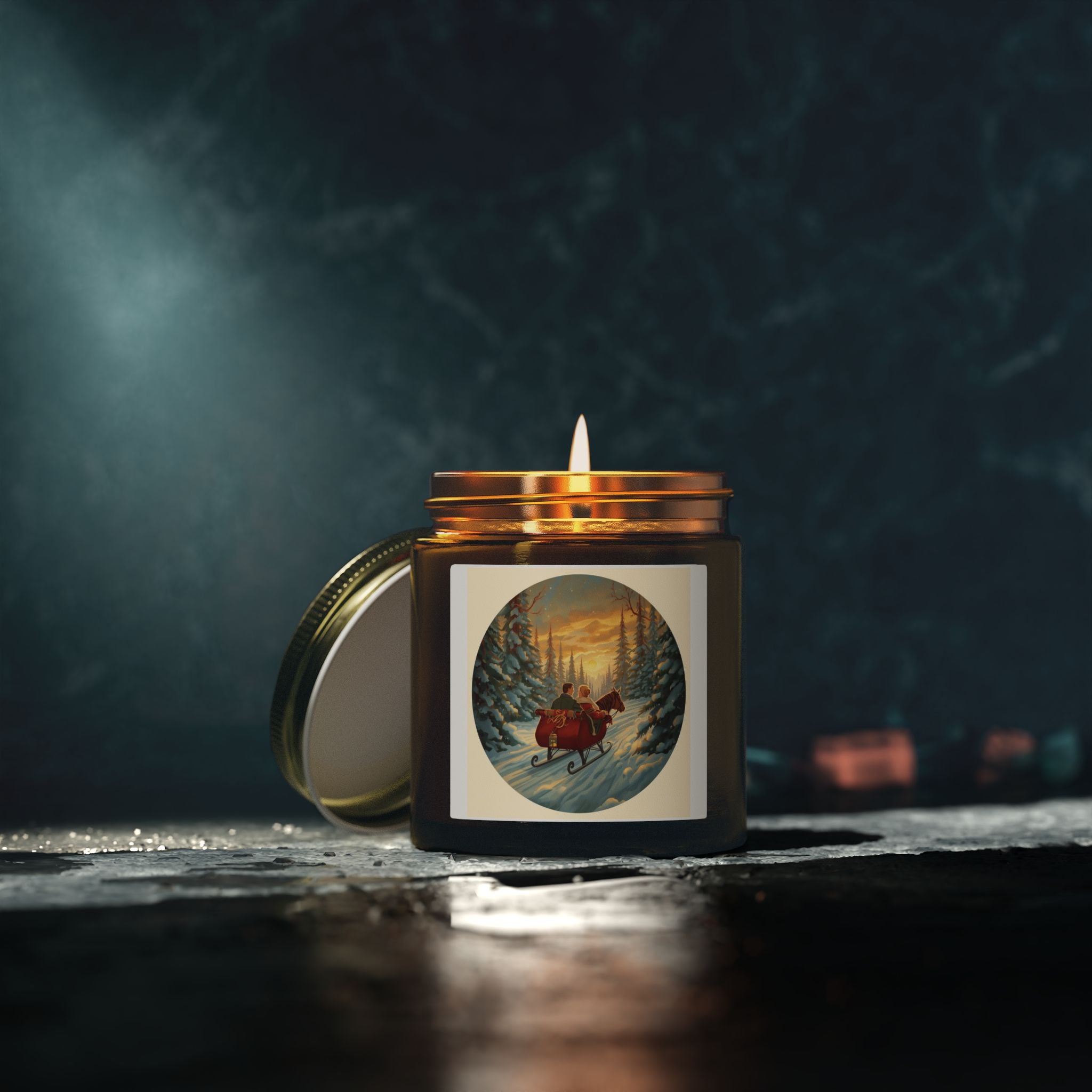Winter Sleigh Ride Candle – 4 oz / 9 oz