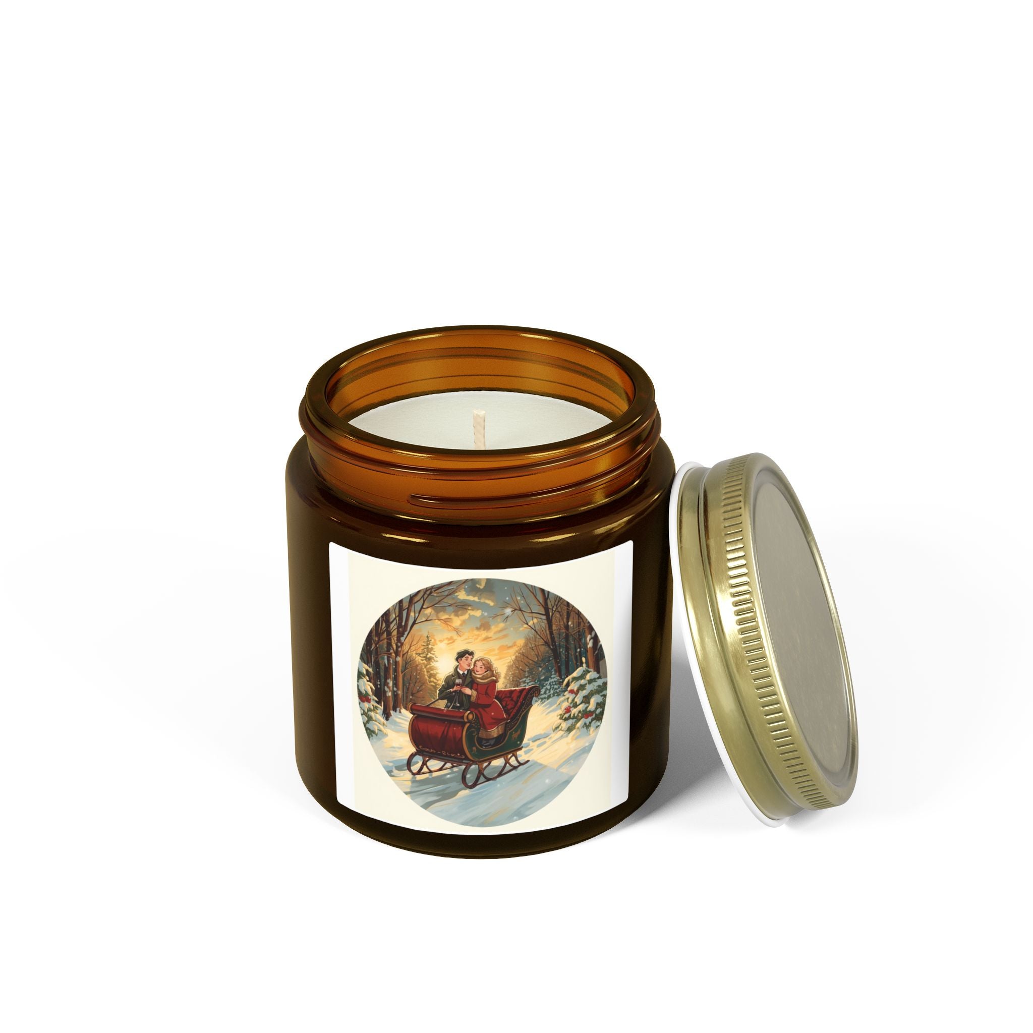 Holiday Sleigh Candle (4oz & 9oz)
