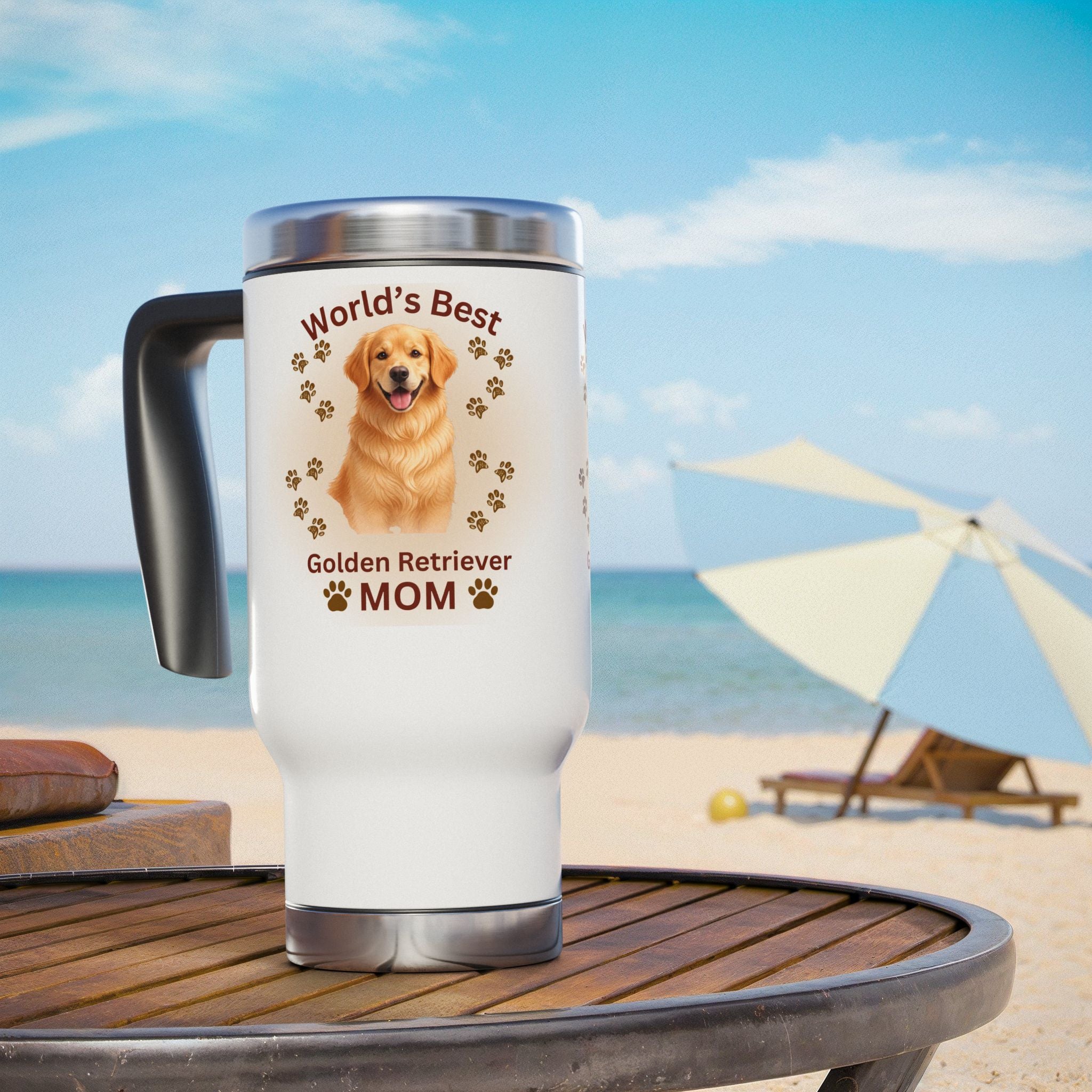 World’s Best Golden Retriever Mom - 14oz Insulated Commuter Mug