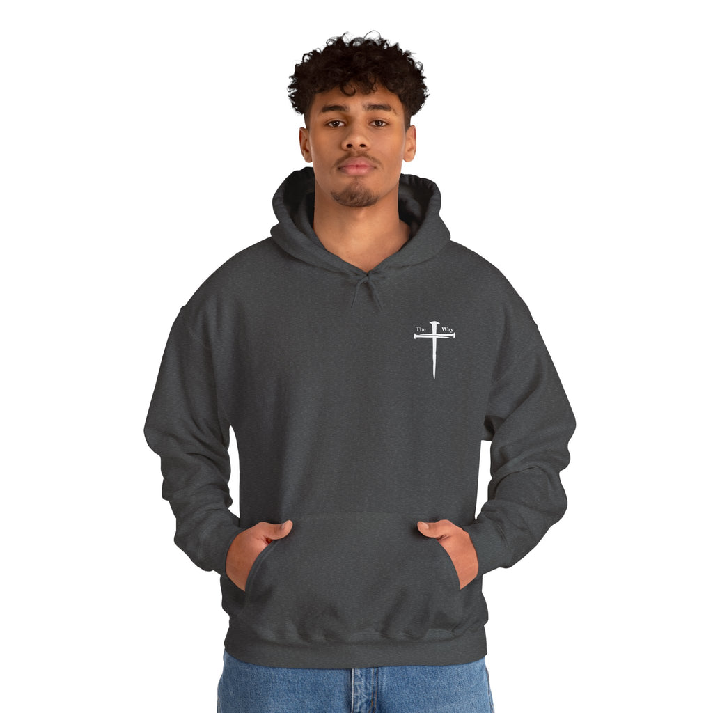 The Way Cross Hoodie – Front & Back Faith Design