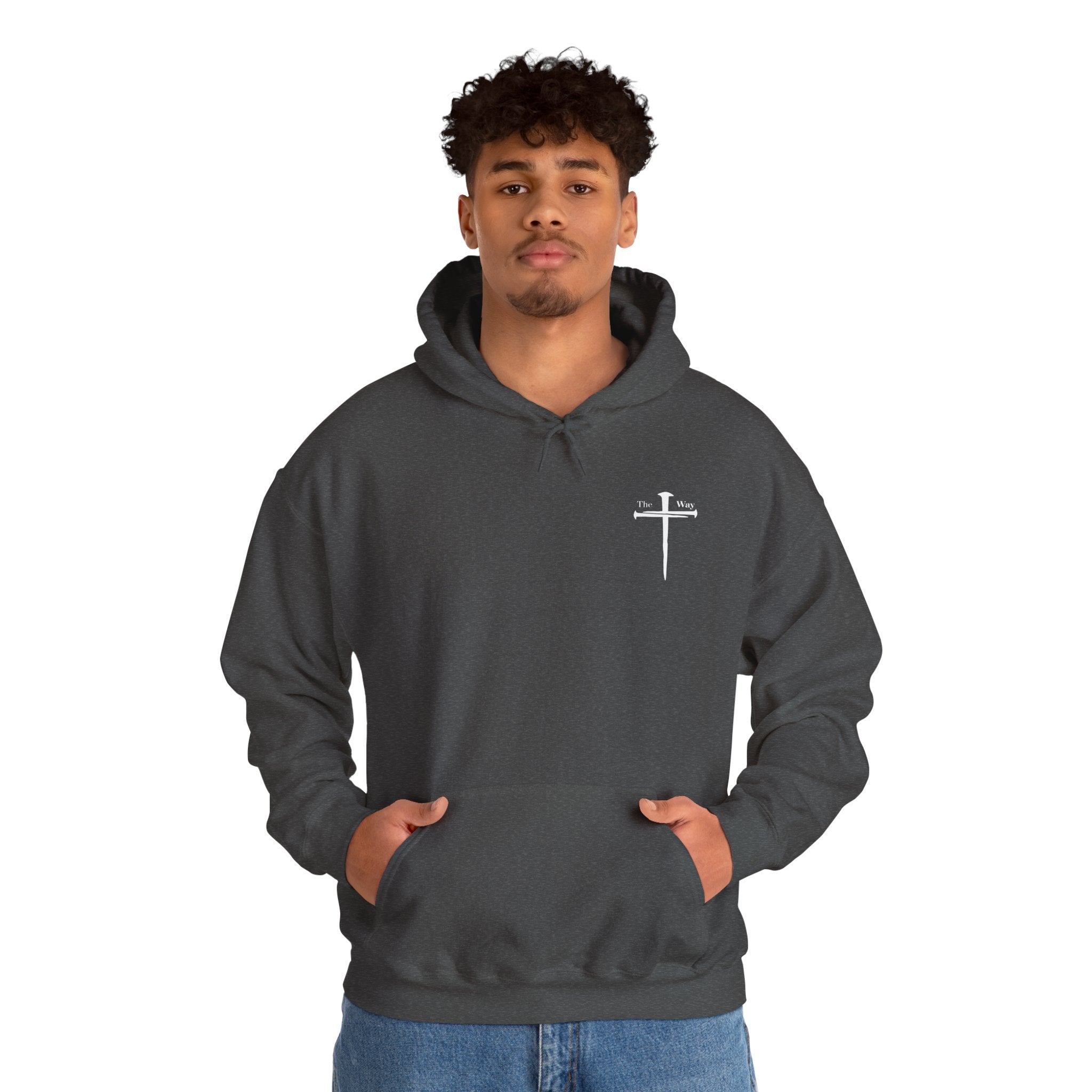 The Way Cross Hoodie – Front & Back Faith Design