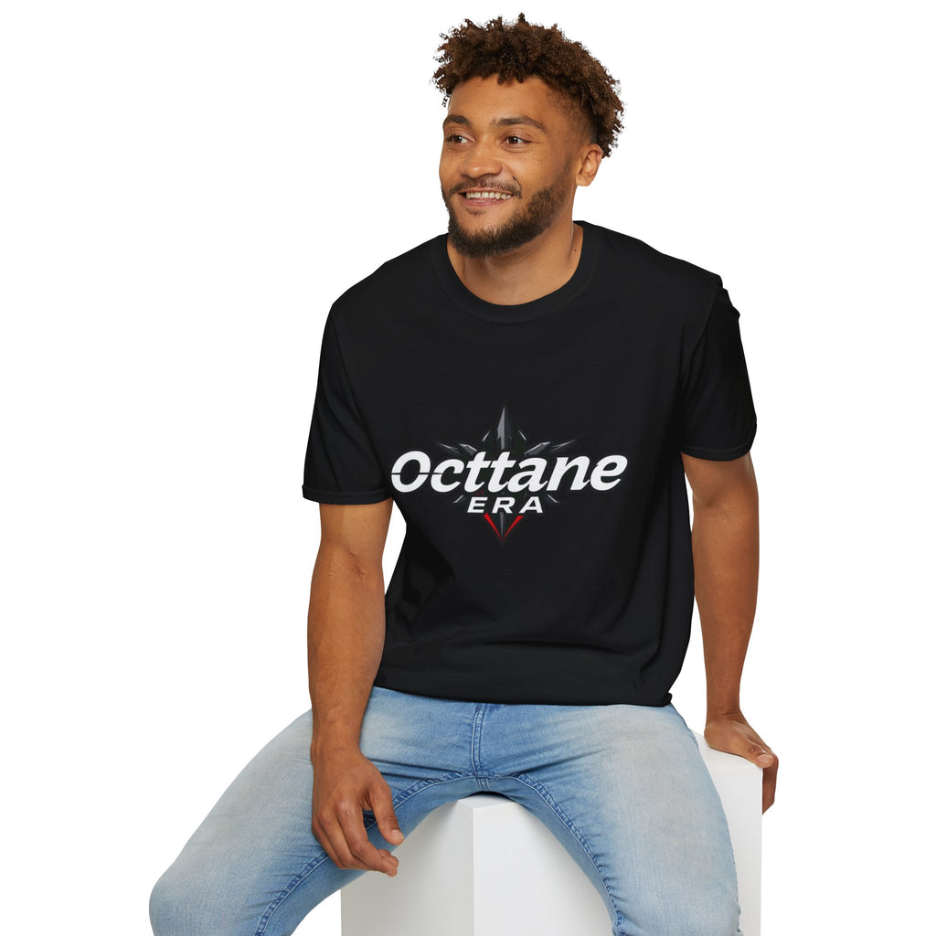 Octane Era Unisex T-Shirt, Sporty Tee for Car Enthusiasts, Casual Wear, Gift for Birthdays, Adjustable Style for All Occasions