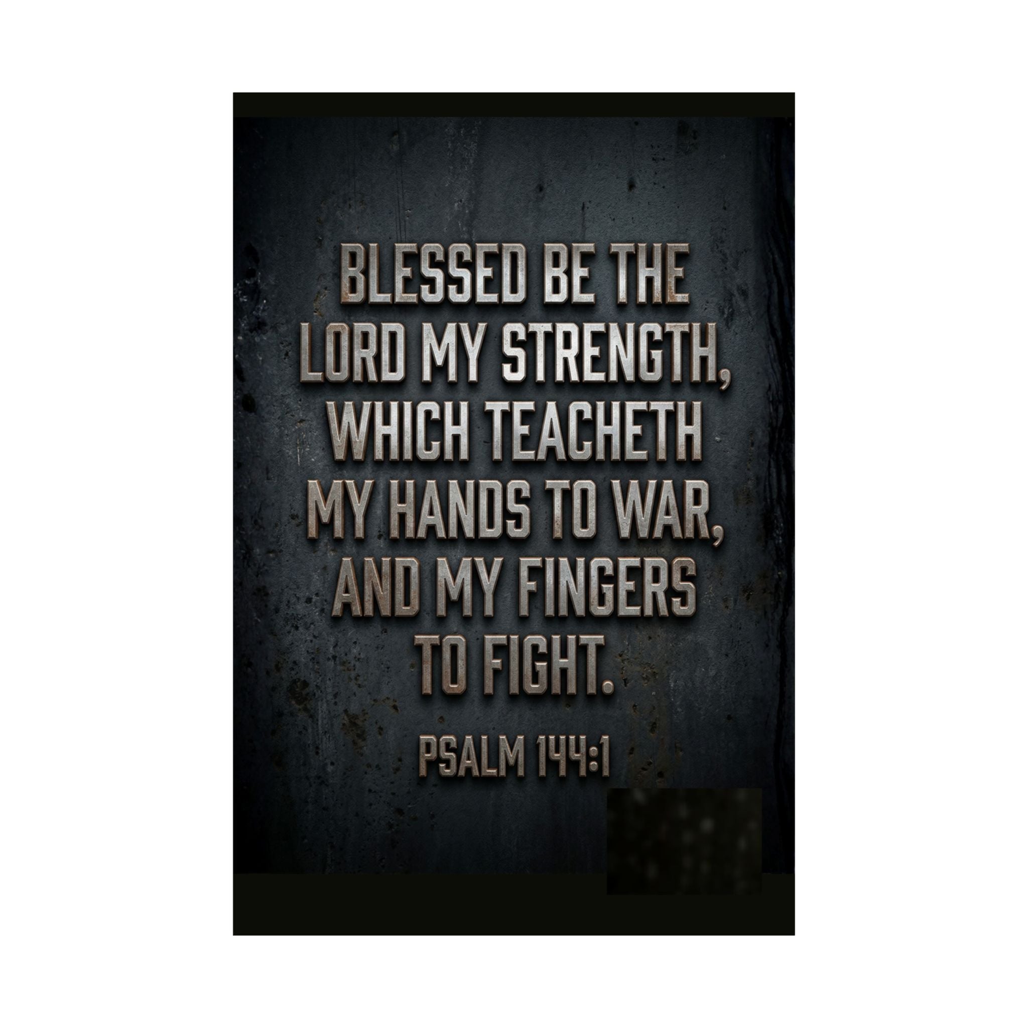 Psalm 144:1 Wall Art