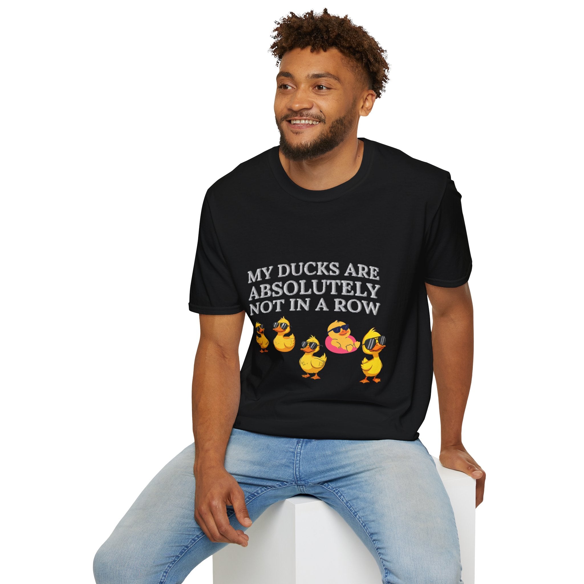 Quirky Duck T-Shirt - "My Ducks Are Absolutely Not in a Row"