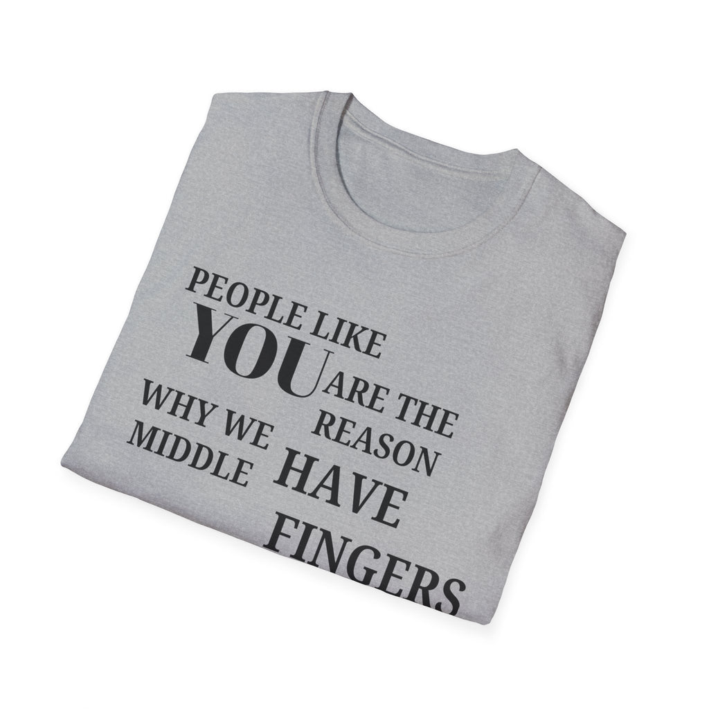 Middle Finger Tee (Light)