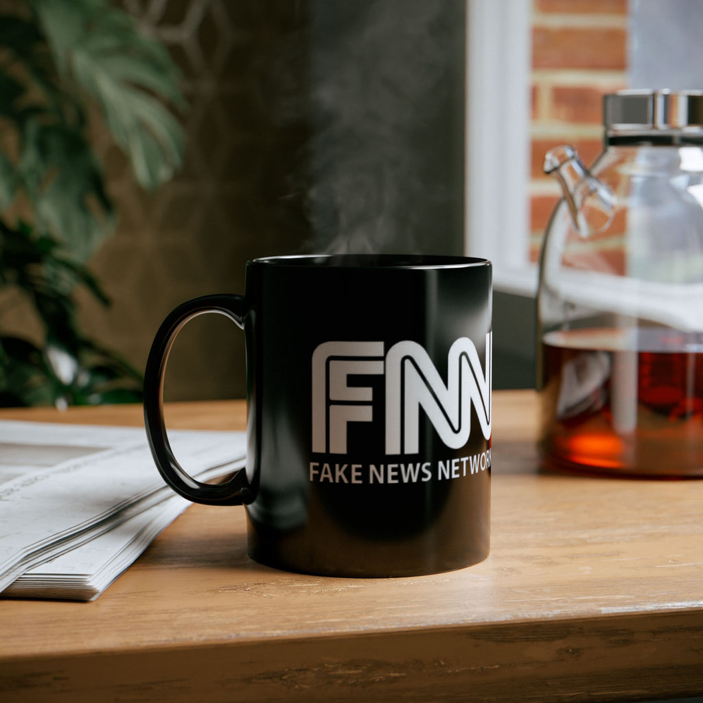 Fake News Network Black Coffee Mug – 11oz/15oz