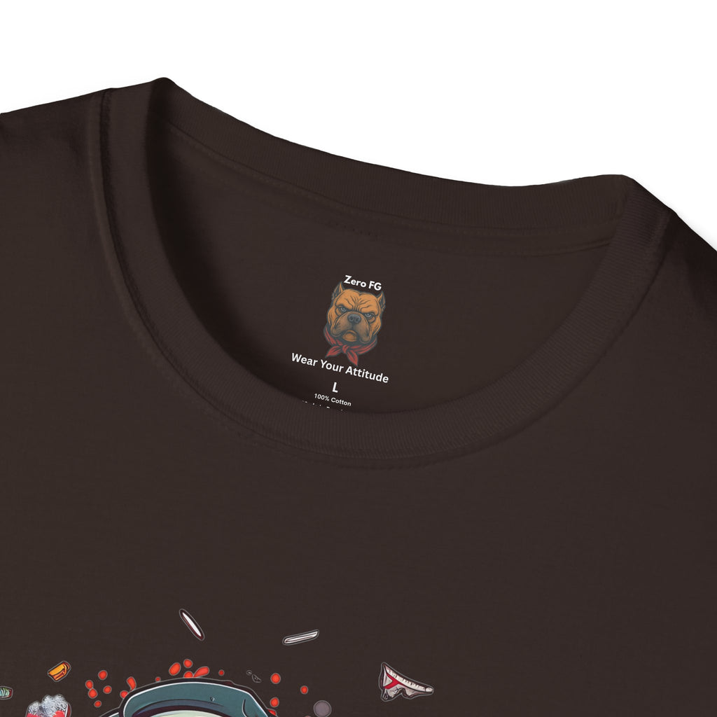 Skull Guitarist Tee (Dark Colors) | Unisex Rock Graphic T-Shirt
