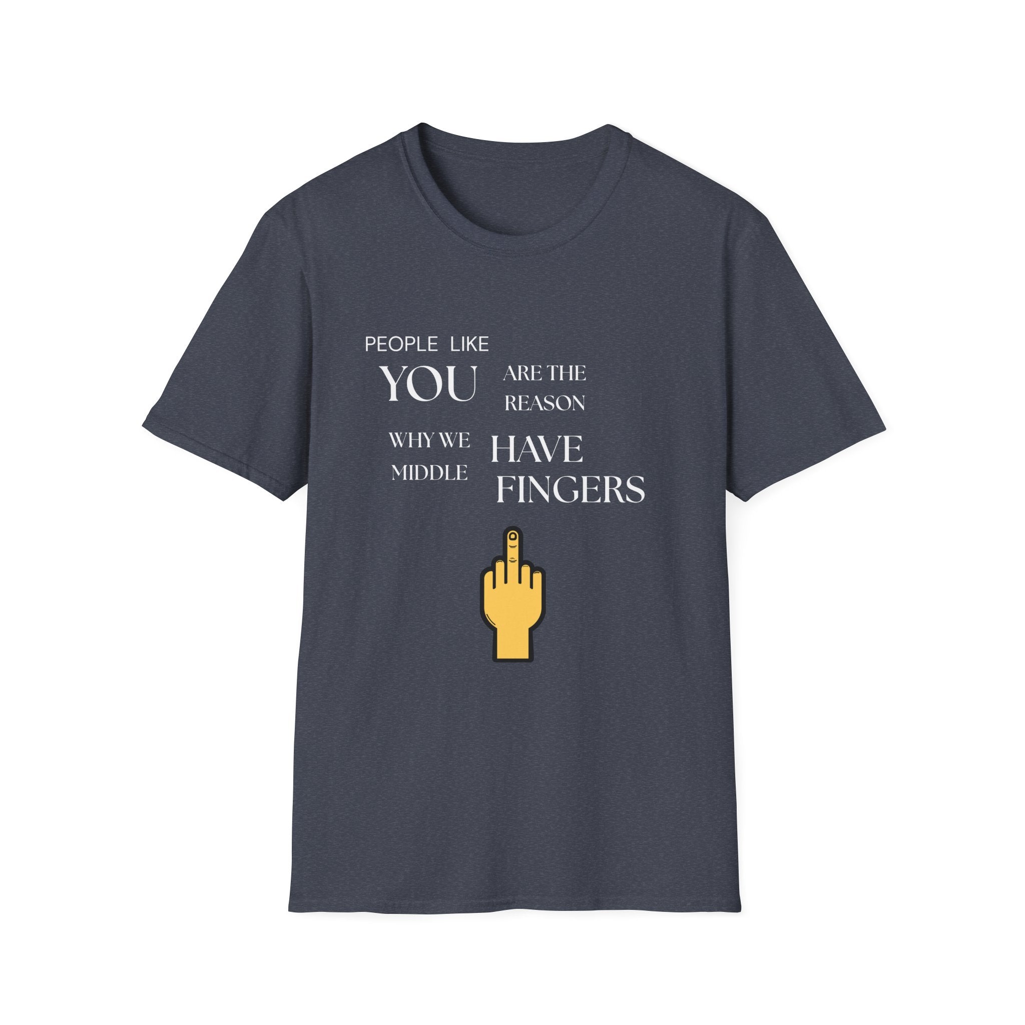 Middle Finger Tee (Dark)
