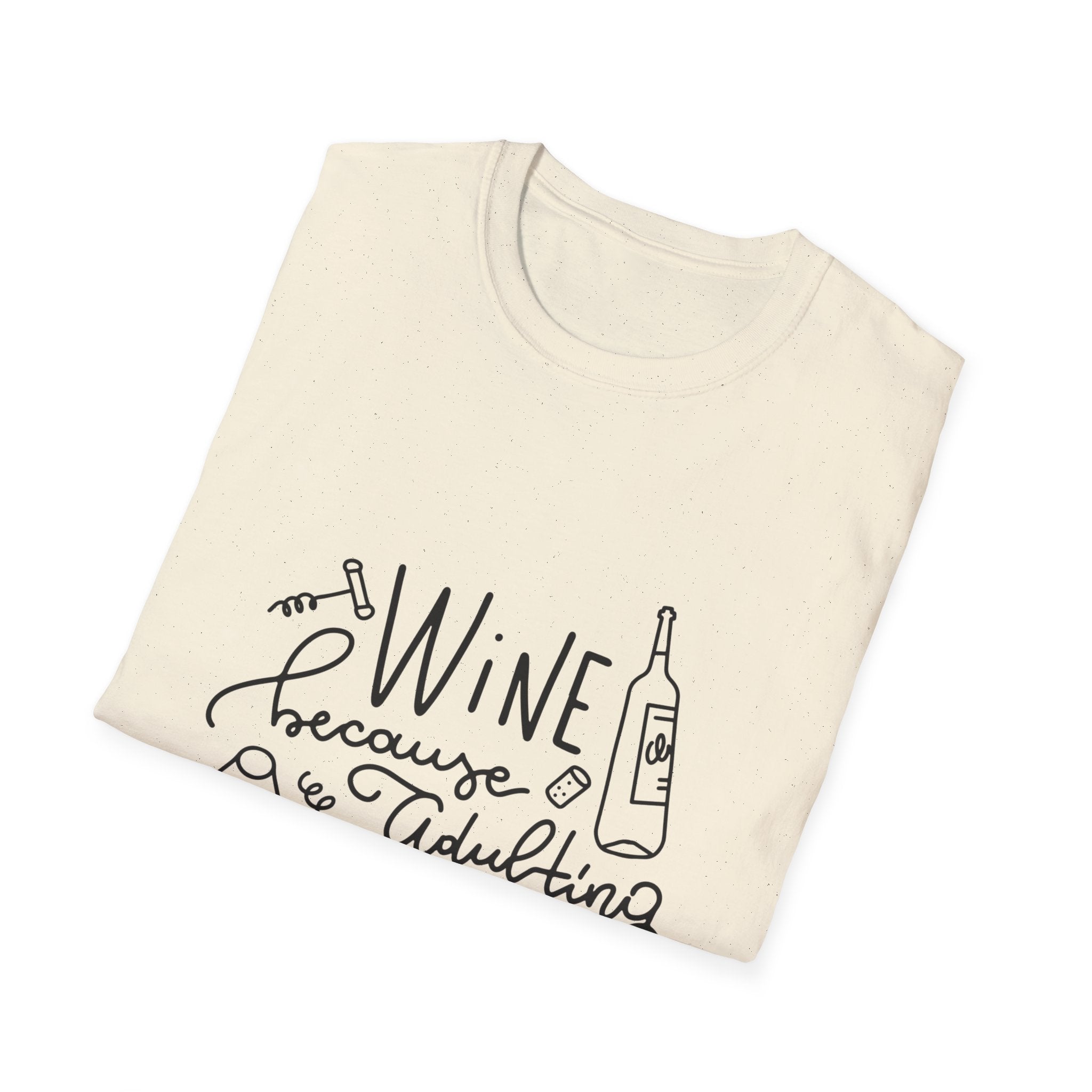 Wine & Adulting Tee