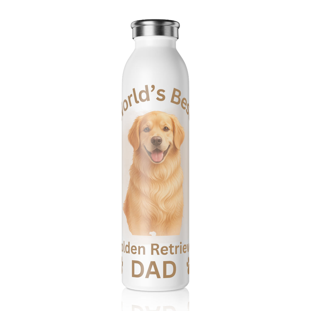 World’s Best Golden Retriever Dad - 20oz Insulated Adventure Bottle