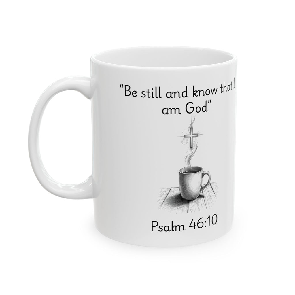 Be Still and Know Psalm 46:10 Mug - Christian Gift