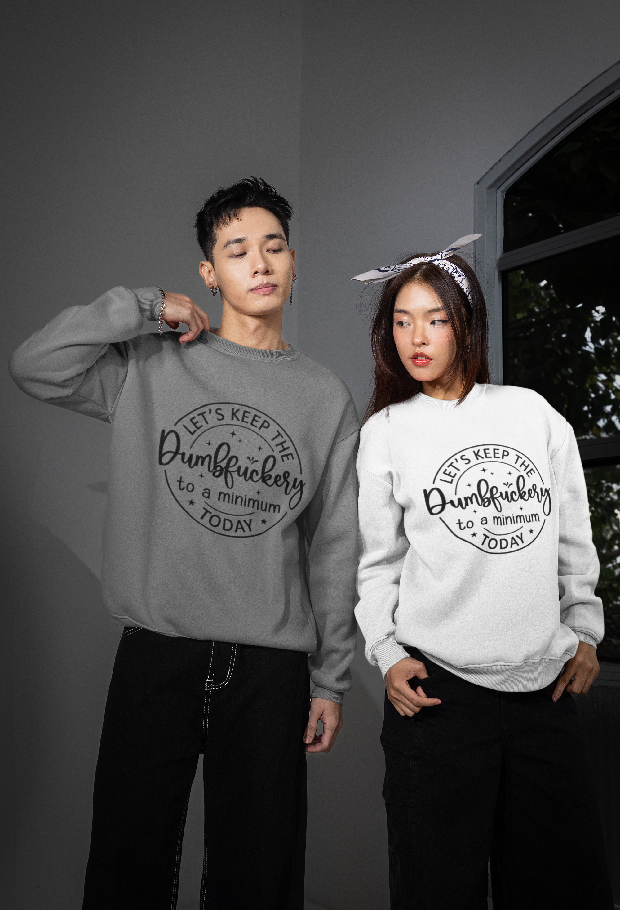 Keep Dumbf*ckery to a Minimum Sweatshirt | Zero FG