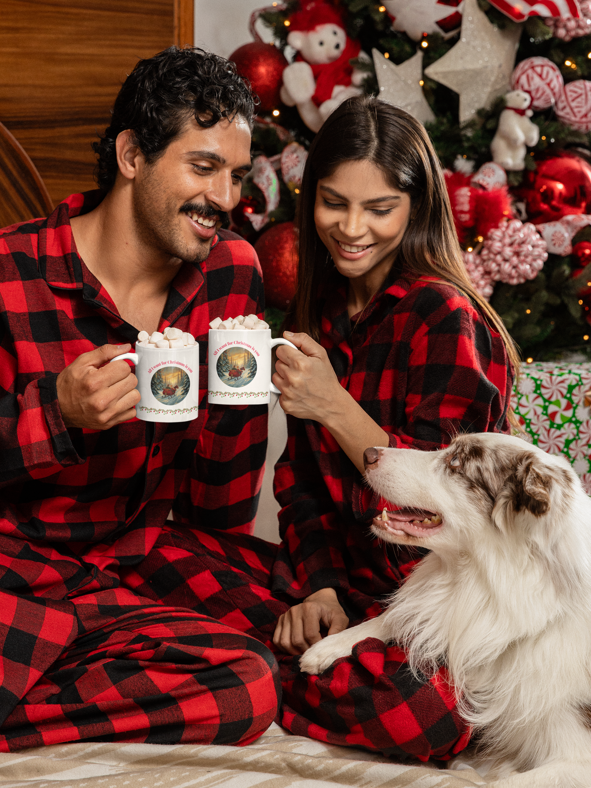 All I Want for Christmas Is You – Winter Sleigh Ride Mug (11oz/15oz)