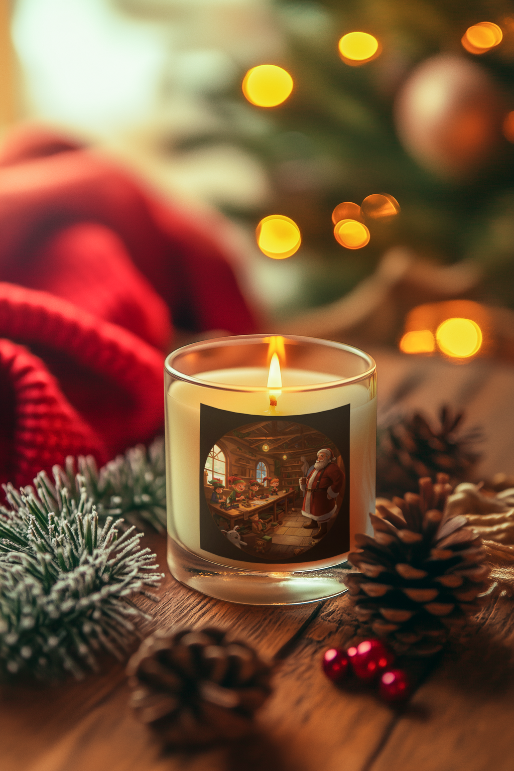 Santa’s Workshop - Holiday Candle