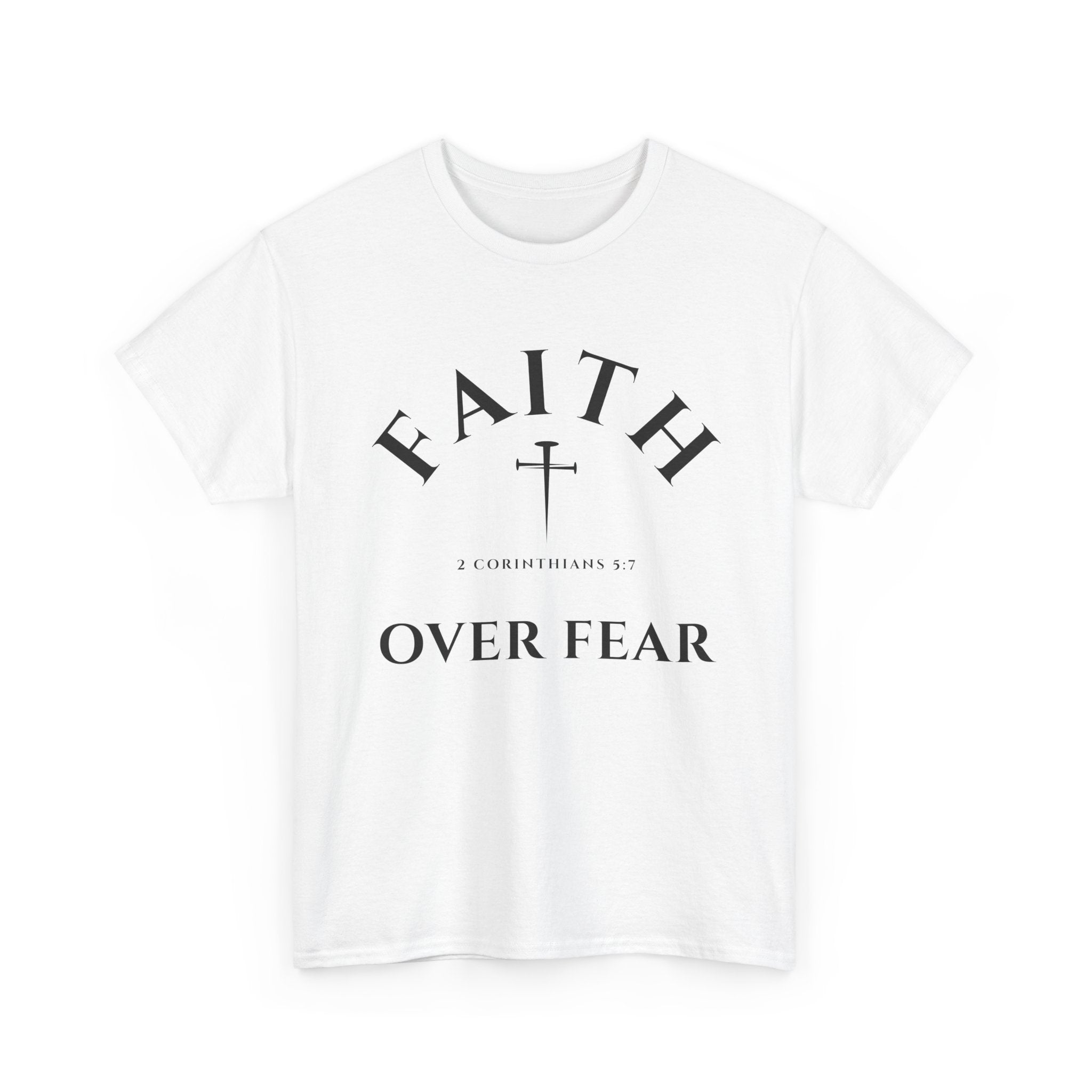 Faith Over Fear — Premium Heavyweight T-Shirt
