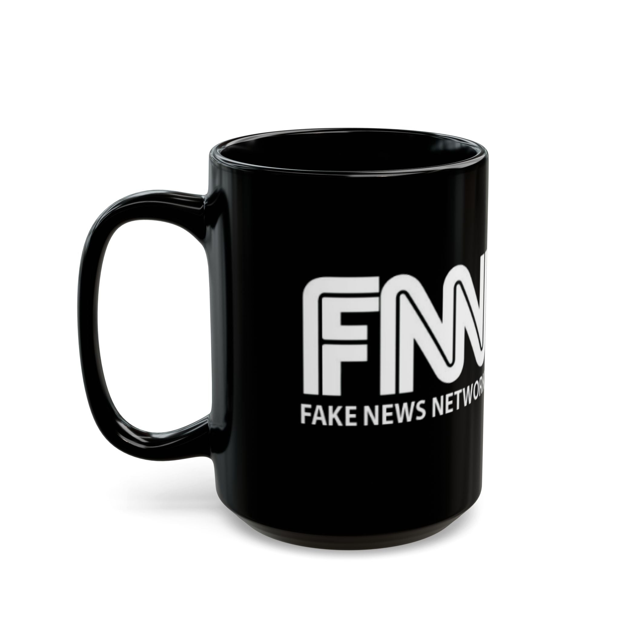 Fake News Network Black Coffee Mug – 11oz/15oz