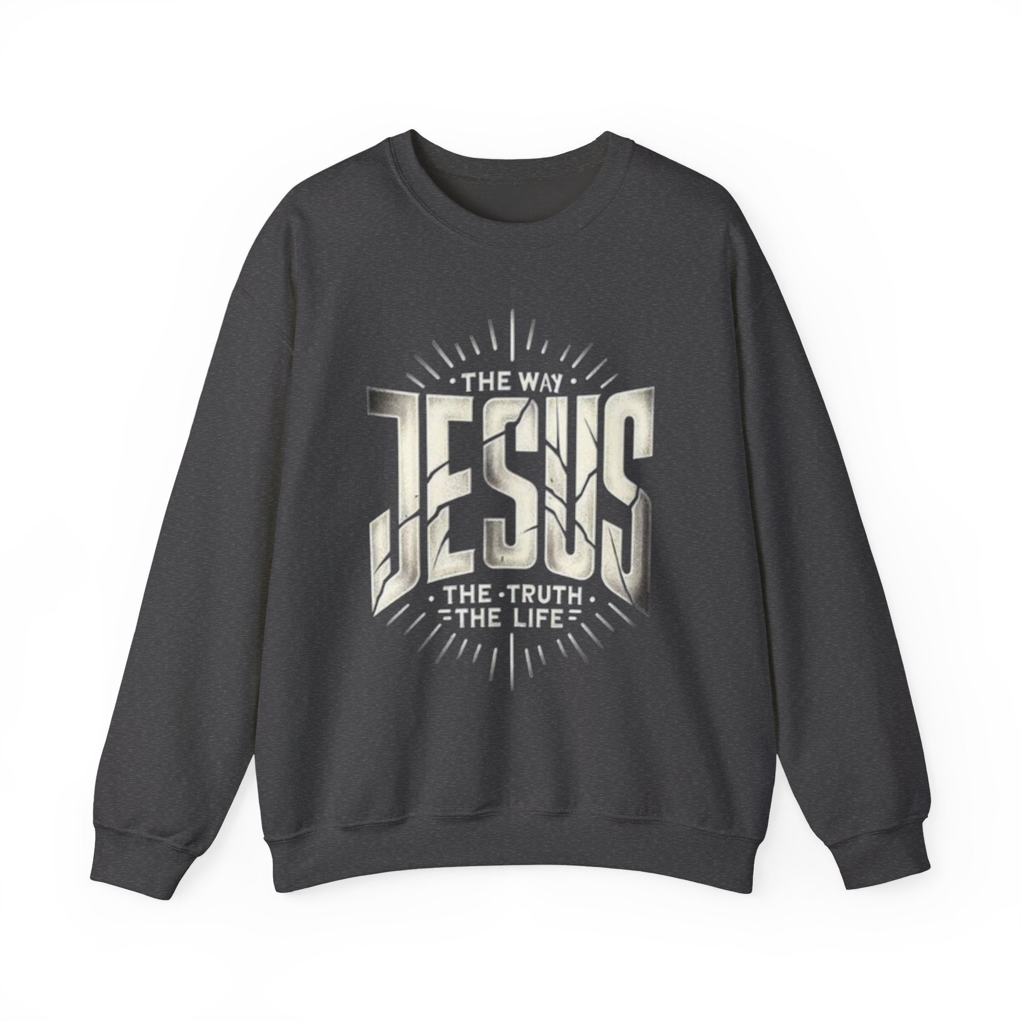 The Way Warrior Sweatshirt - Biblical Grit Edition