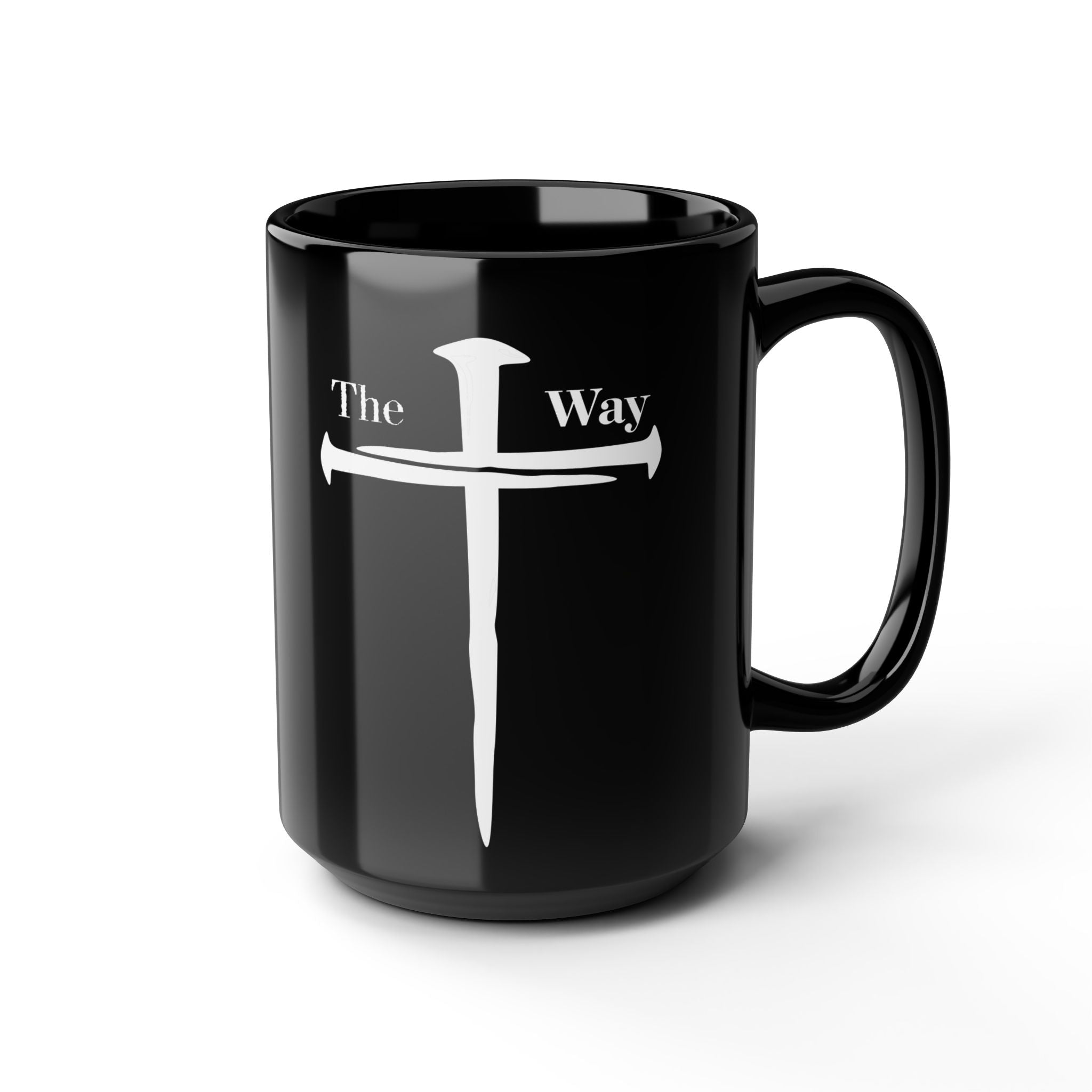 The Way – Christian Black Mug | Symbol of Faith and Truth