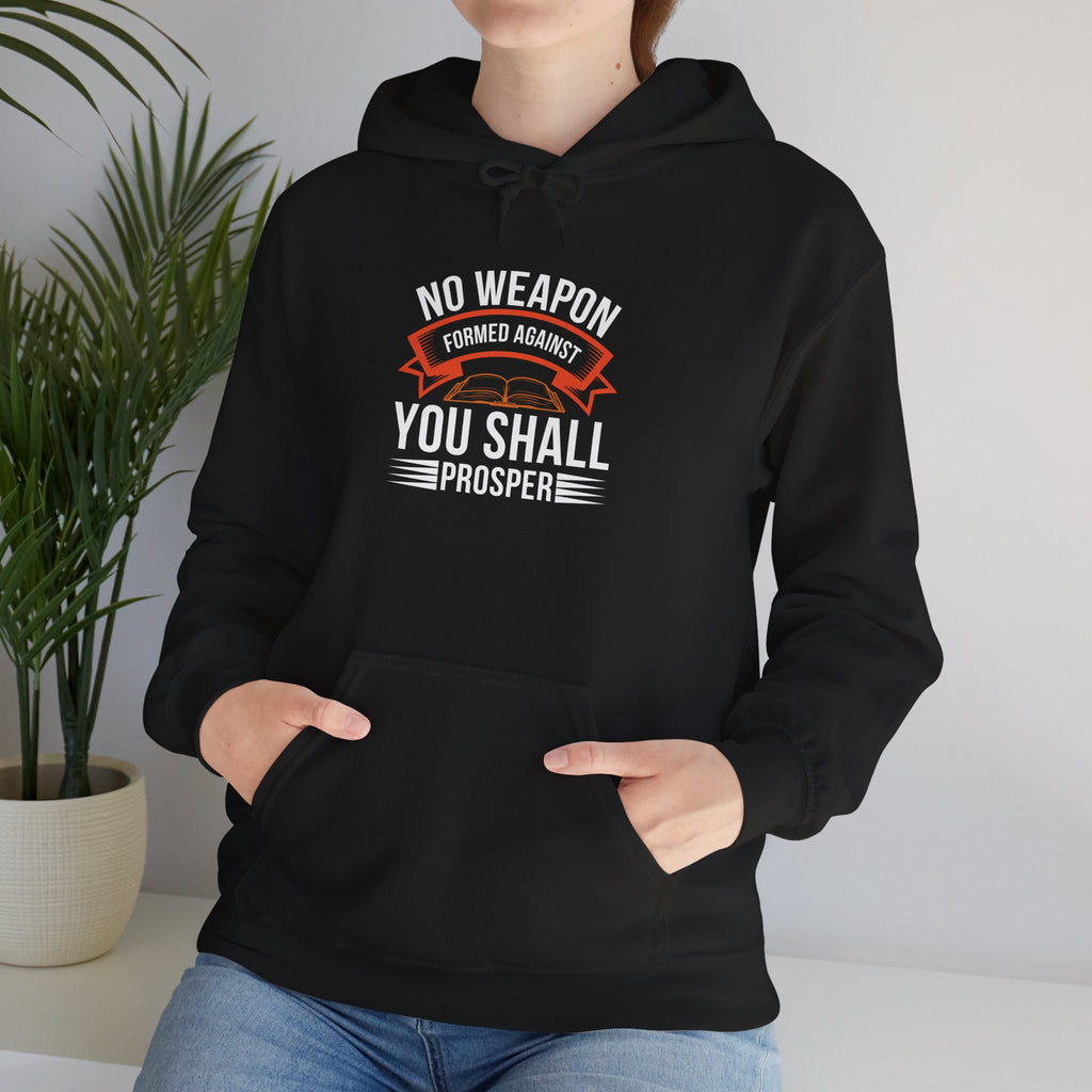 No Weapon Formed Against You Shall Prosper | Faith vs Fear Hoodie