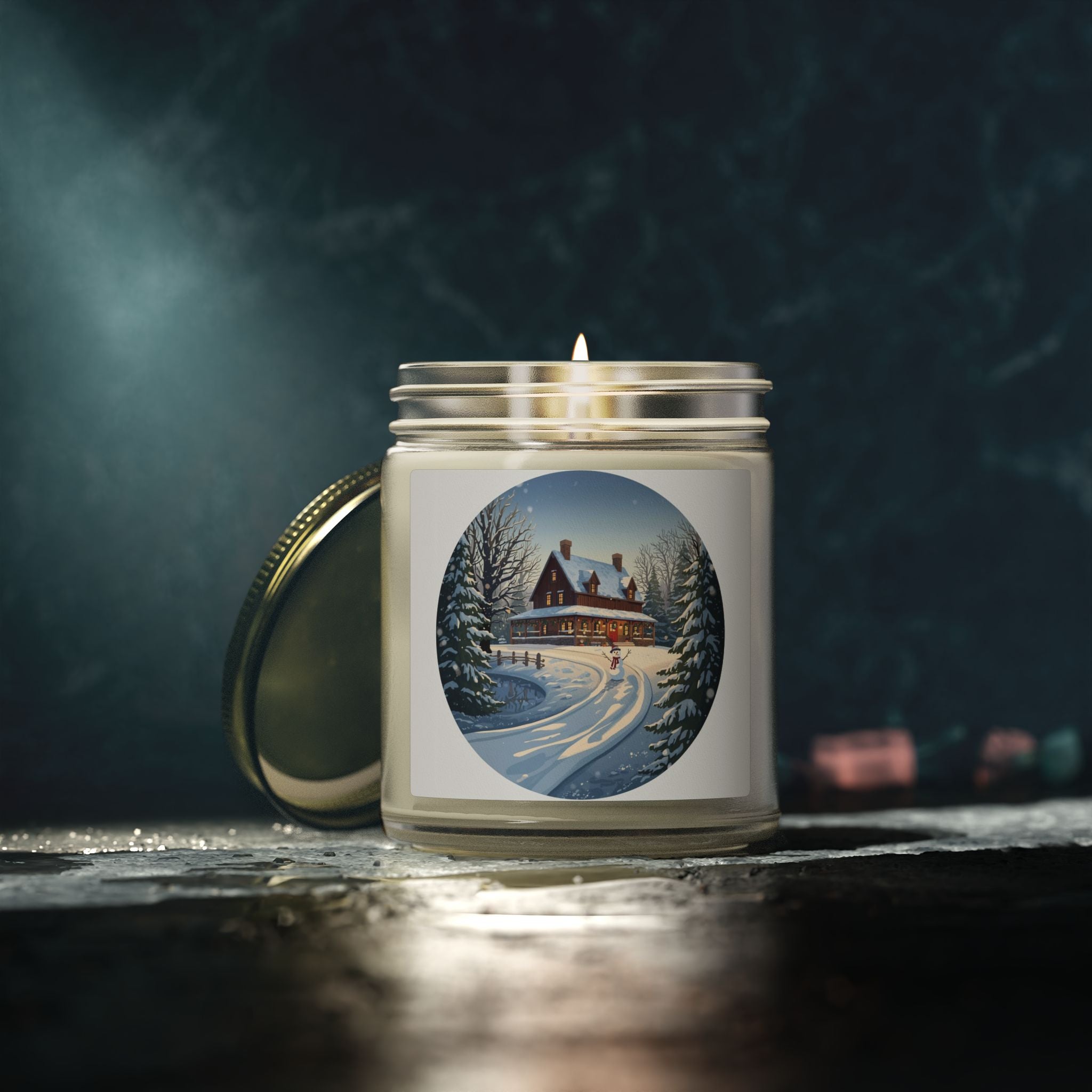 Winter Cabin Candle —  (4oz, 9oz)