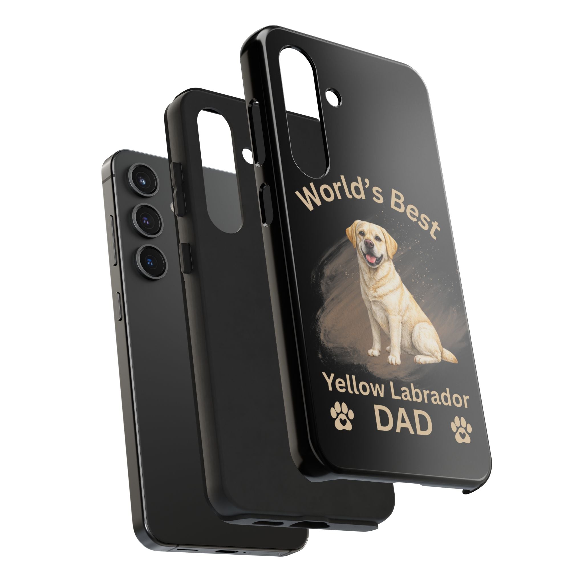 World's Best Yellow Labrador Dad - Premium Phone Case (iPhone & Samsung)
