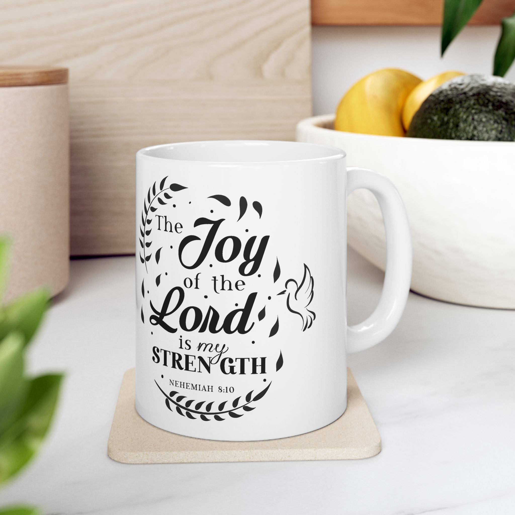 Nehemiah 8:10 The Joy of the Lord is my Strength Mug | Zero FG