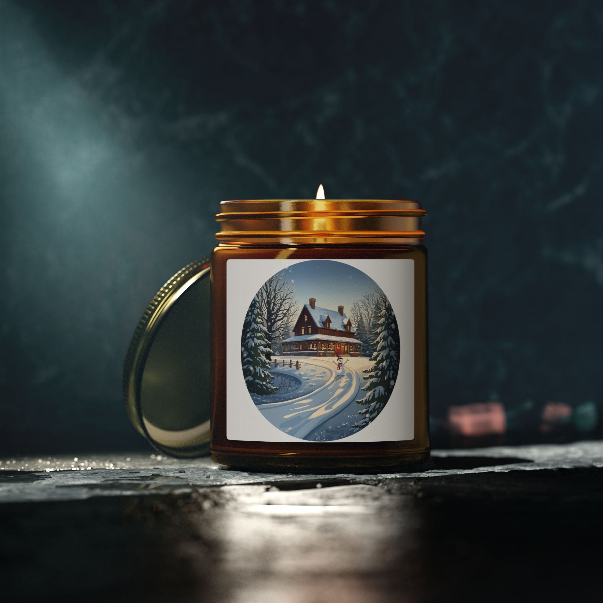 Winter Cabin Candle —  (4oz, 9oz)