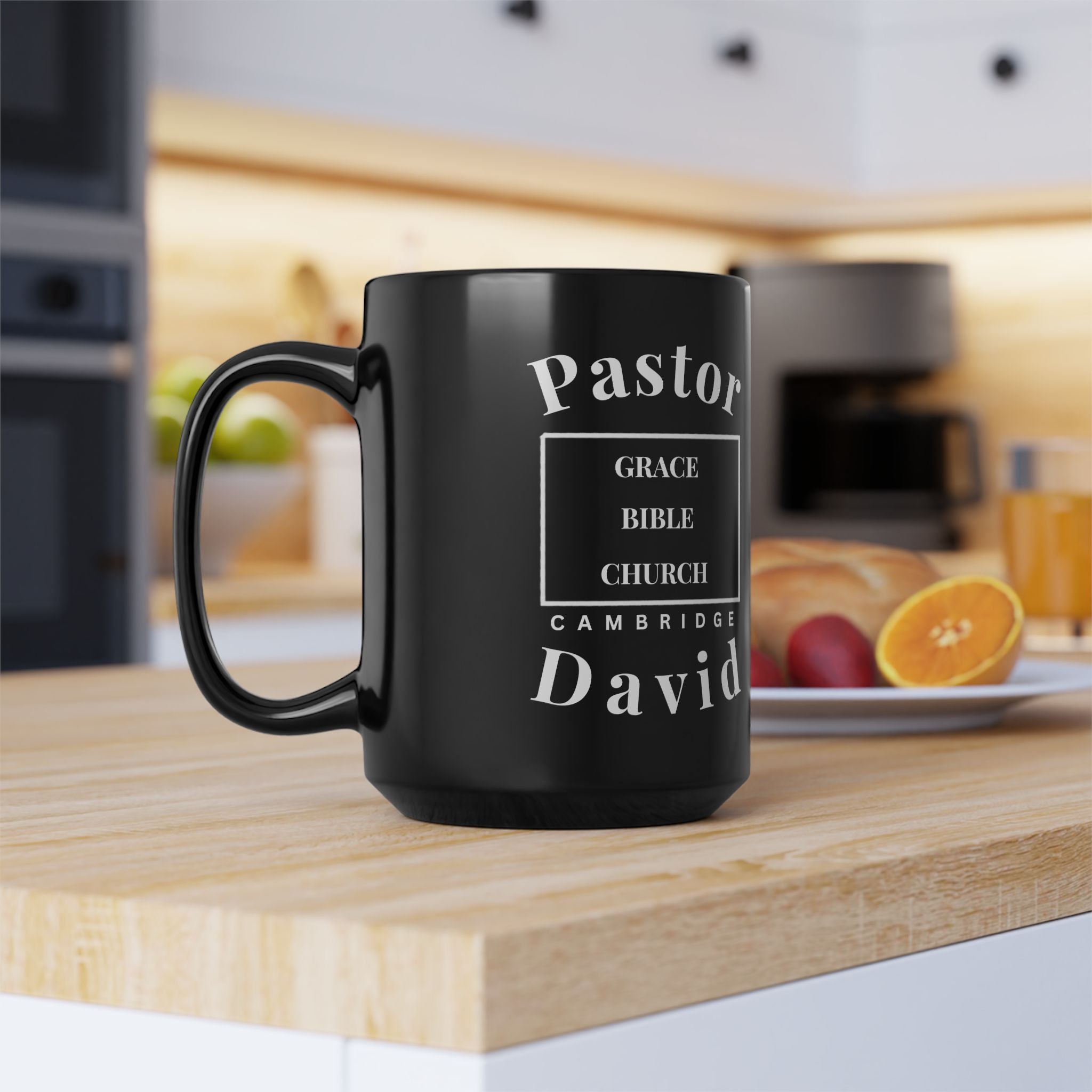 Pastor David — Grace Bible Church Cambridge Mug