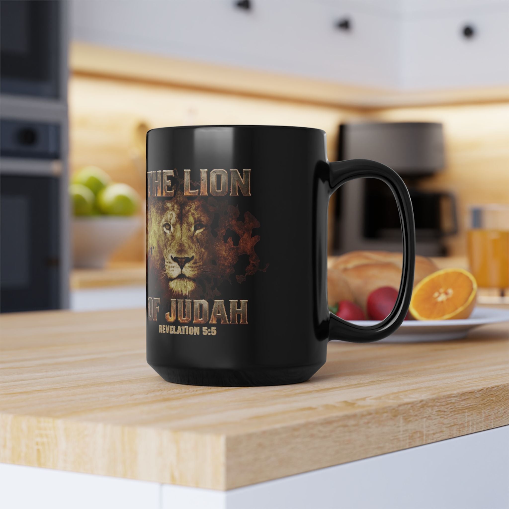 The Lion of Judah Premium 15oz Mug - Revelation 5:5