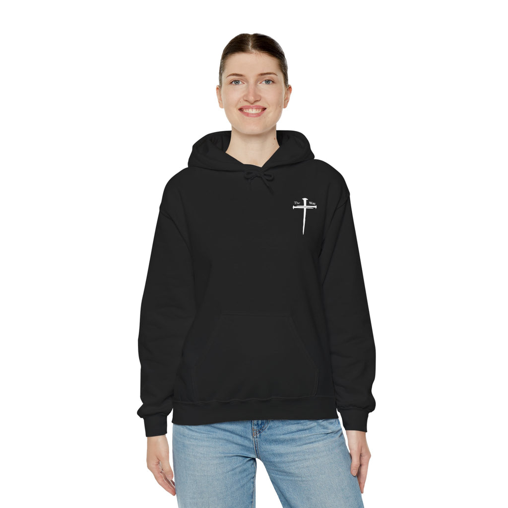 The Way Cross Hoodie – Front & Back Faith Design