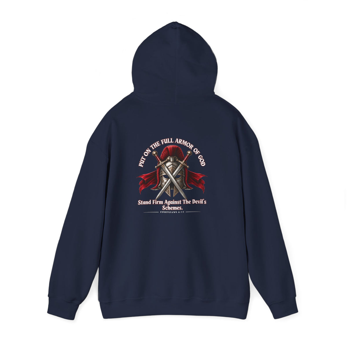 Put On the Full Armor of God Ephesians 6:11 hoodie, another view