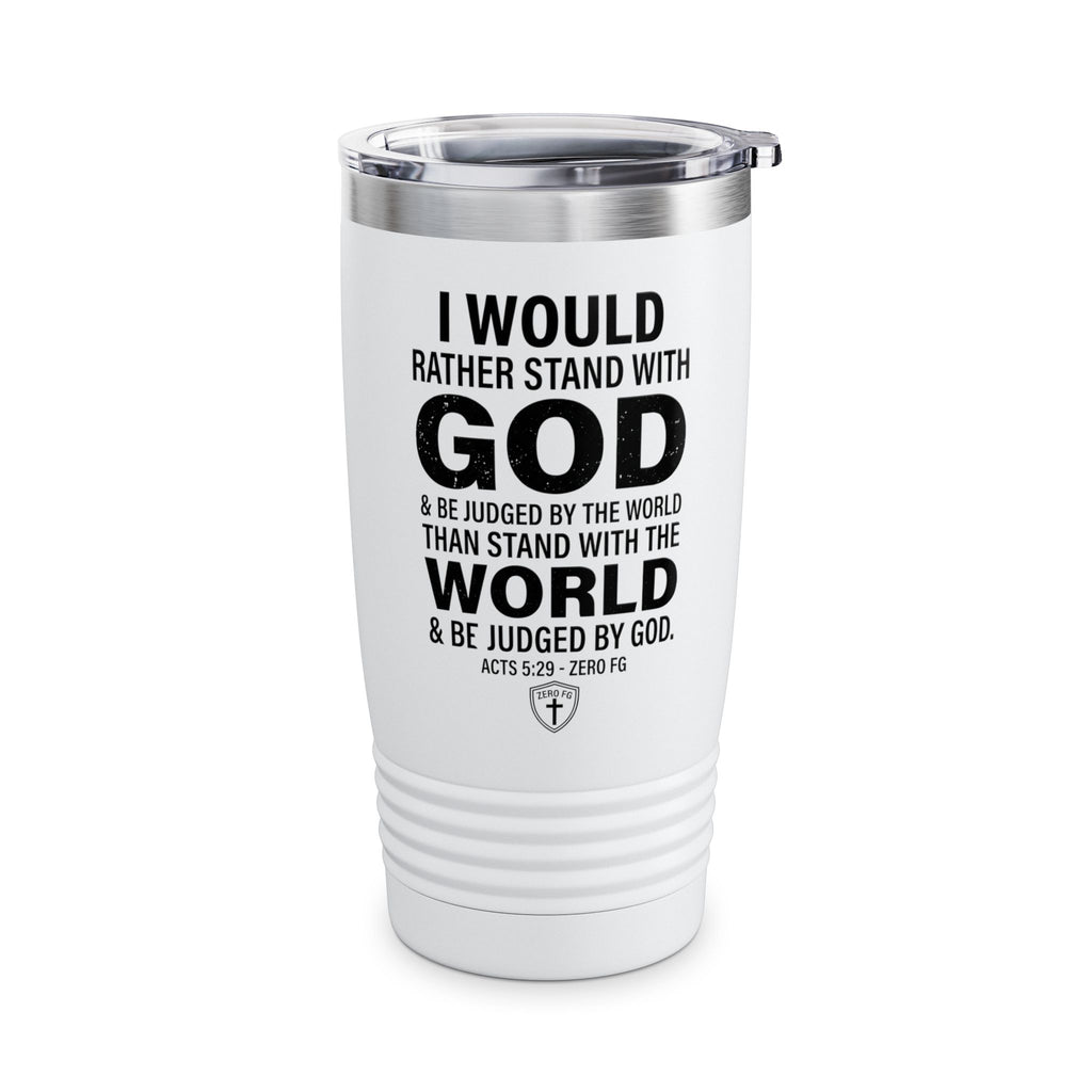 Stand With God Ringneck Tumbler, 20oz