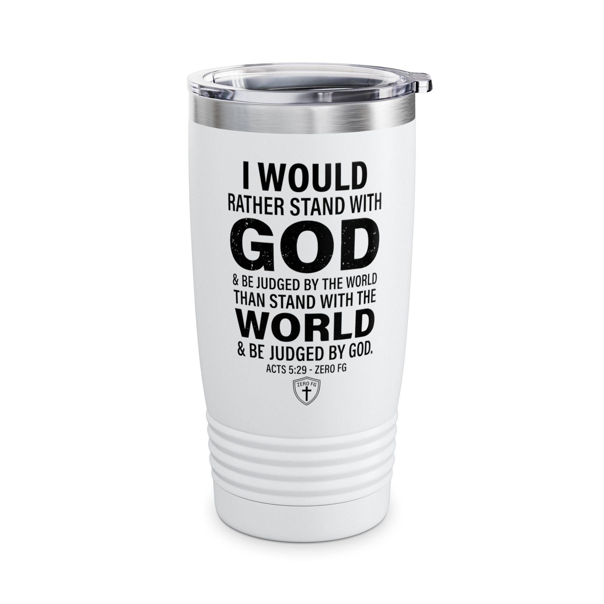 Stand With God Ringneck Tumbler, 20oz