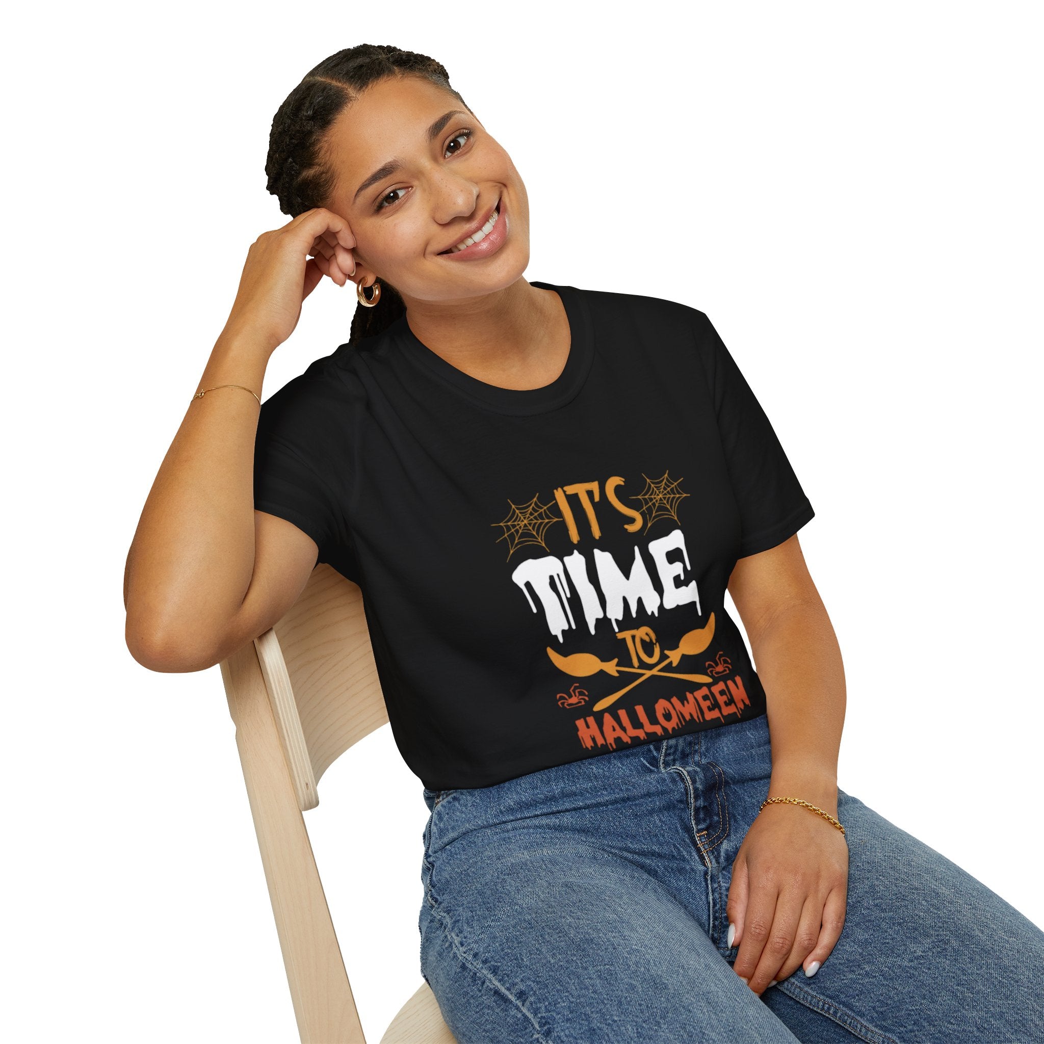 It’s Time to Halloween T-Shirt – Spooky Seasonal Graphic Tee