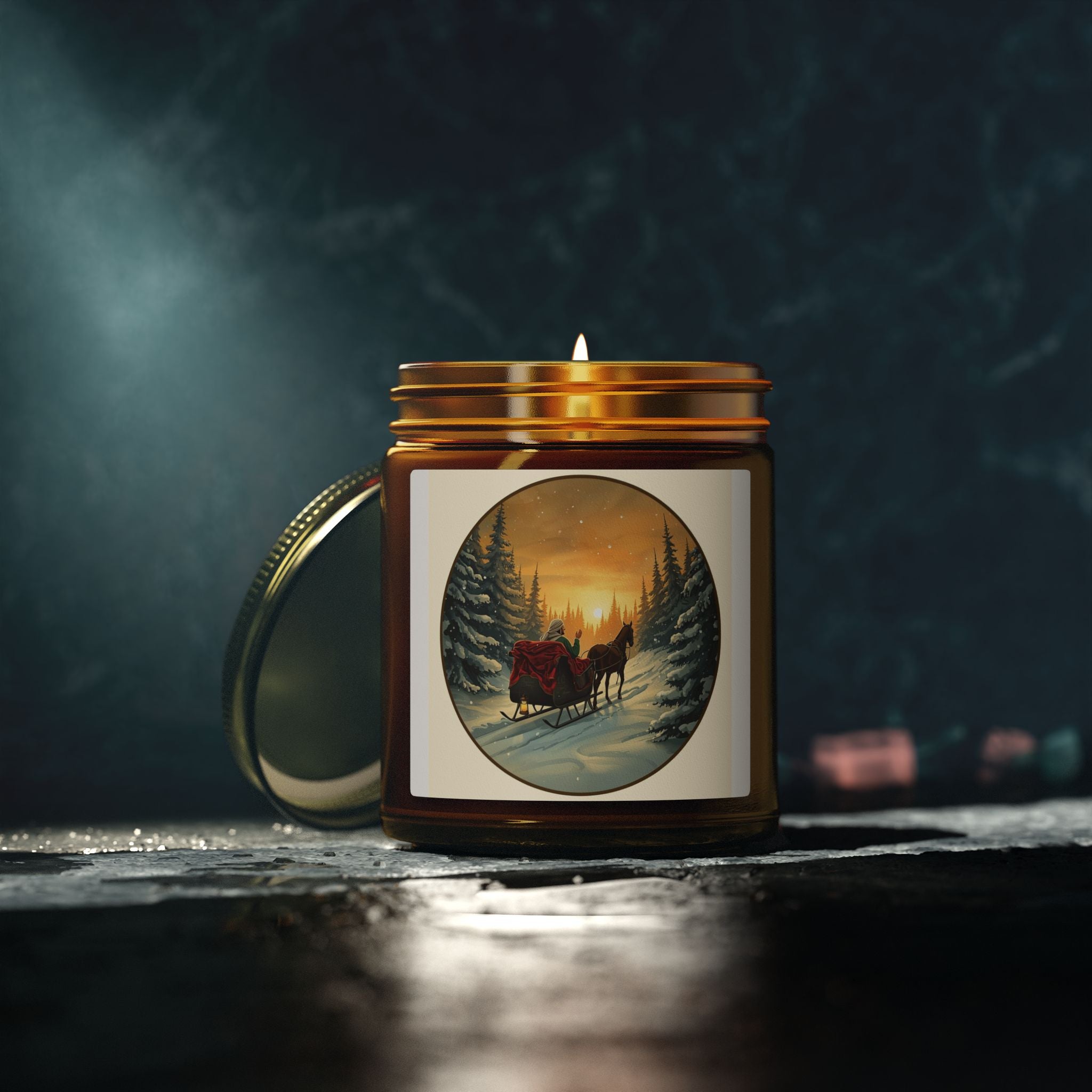 Winter Sleigh Ride Candle – 4 oz / 9 oz