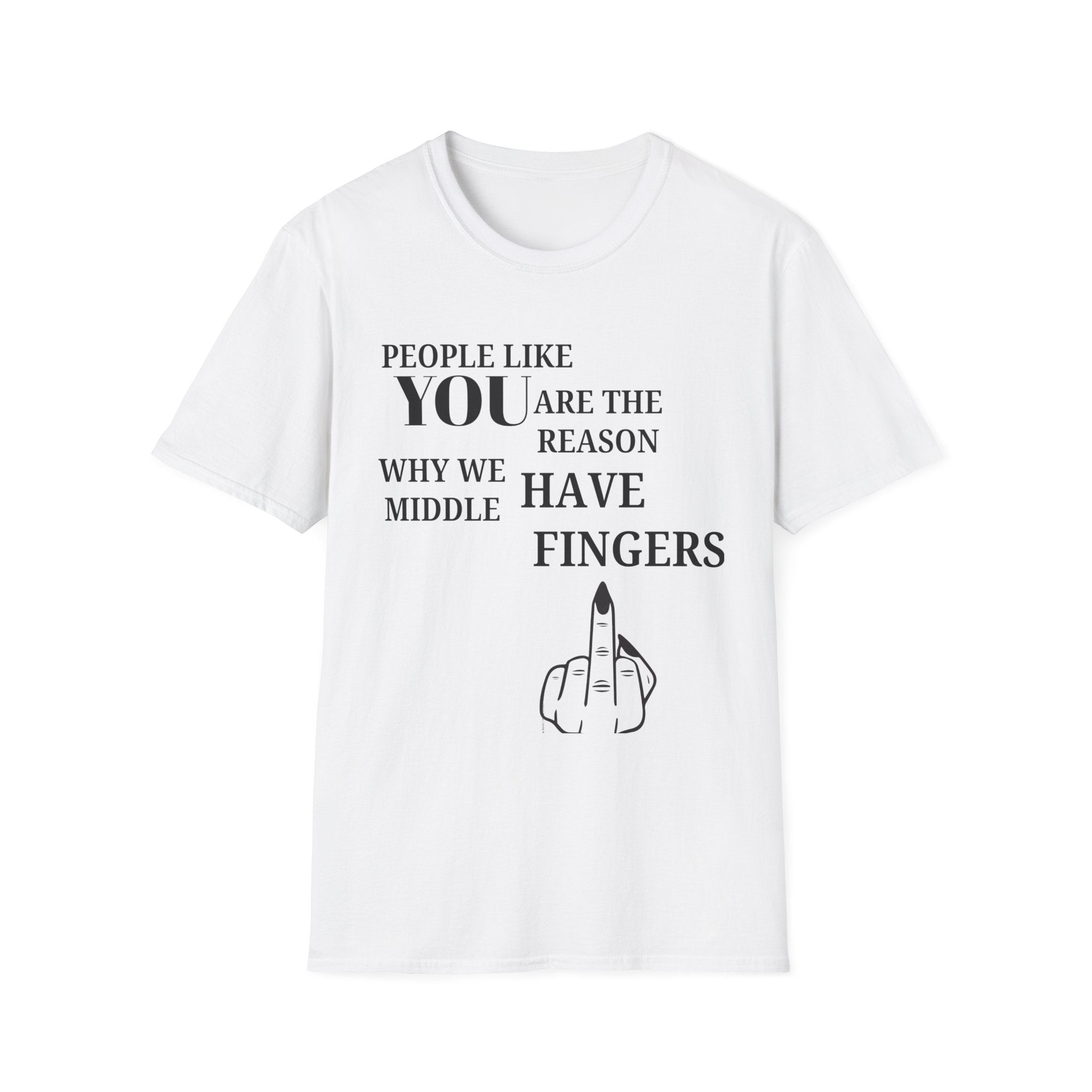 Middle Finger Tee (Light)