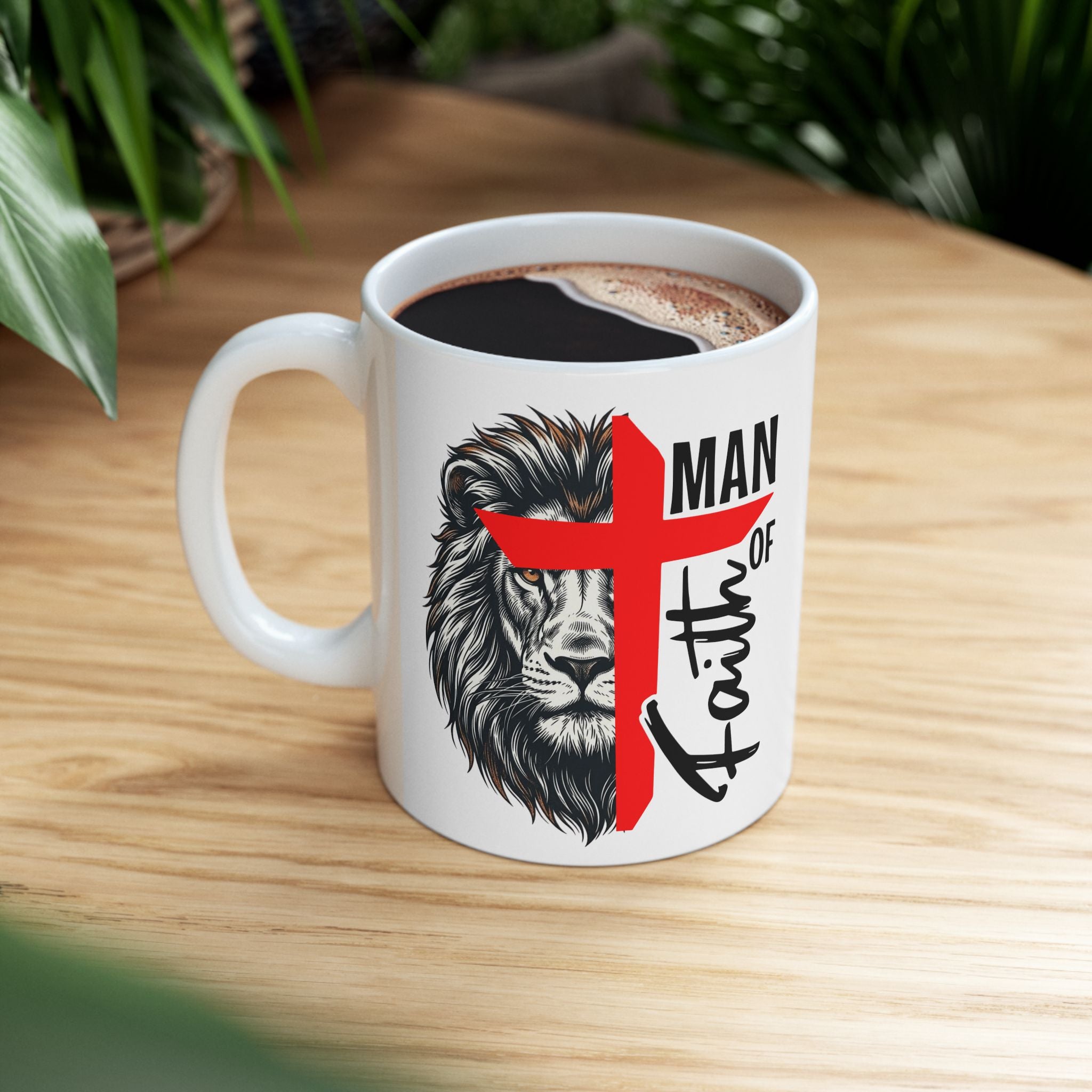 Man of Faith Ceramic Mug (11oz & 15oz Premium)