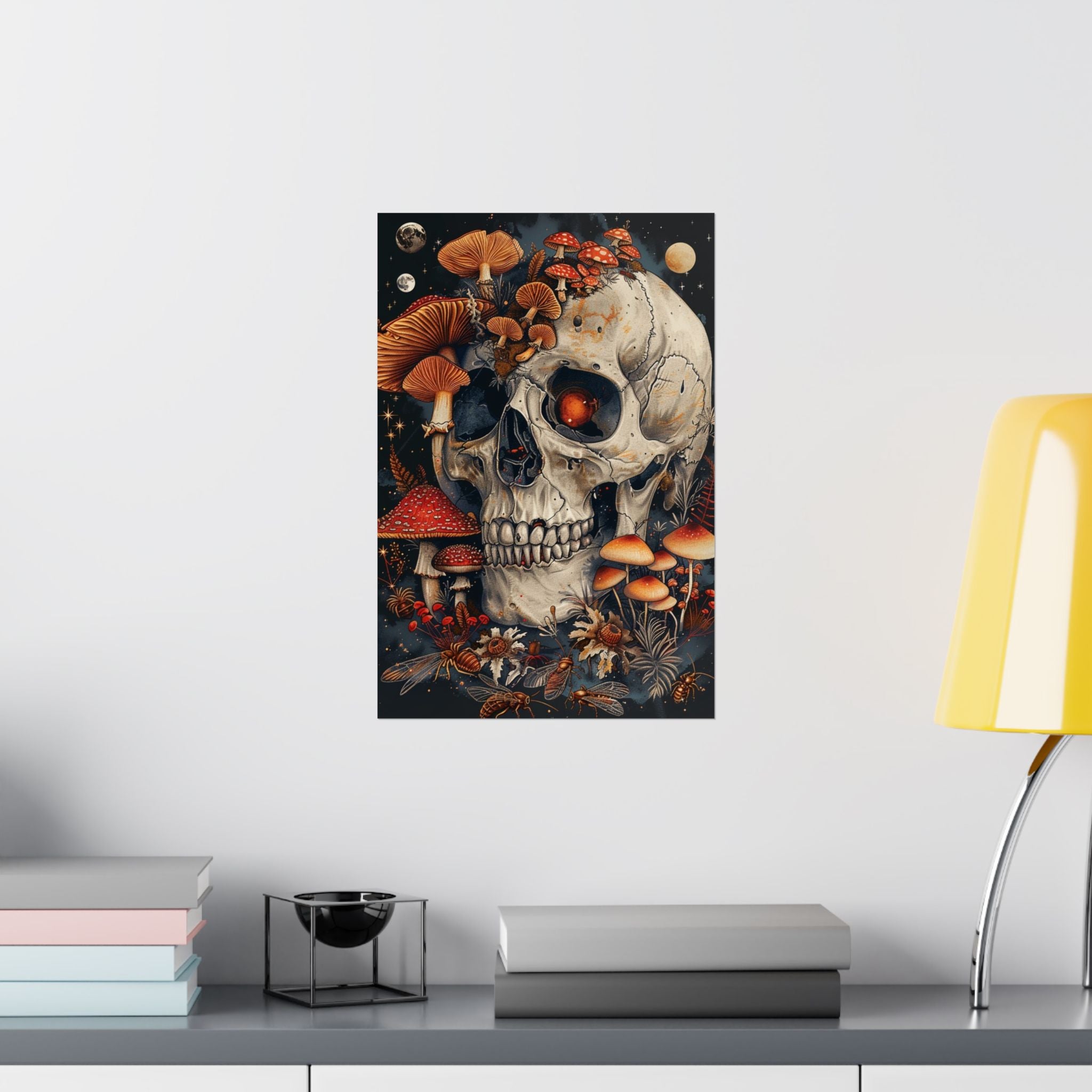 “Still Growing” — Dark Botanical Wall Art