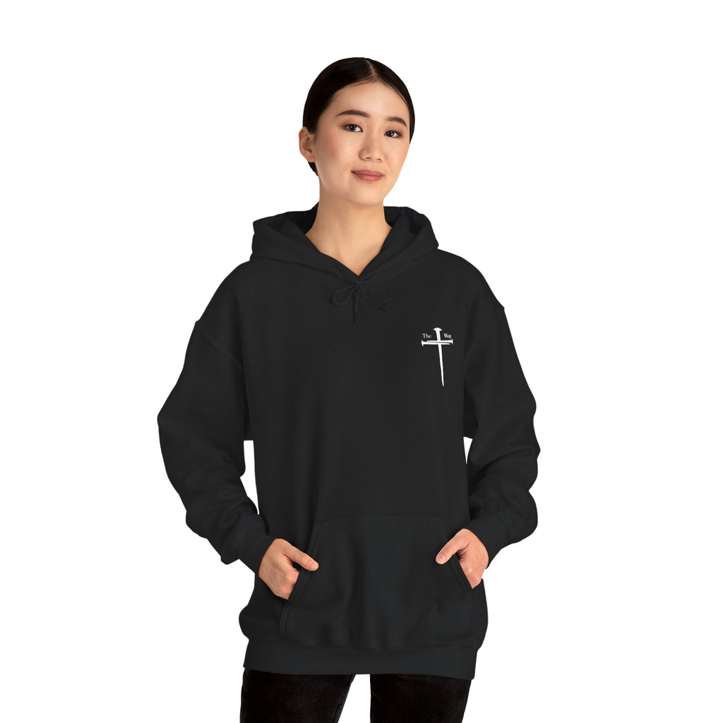 The Way Cross Hoodie – Front & Back Faith Design