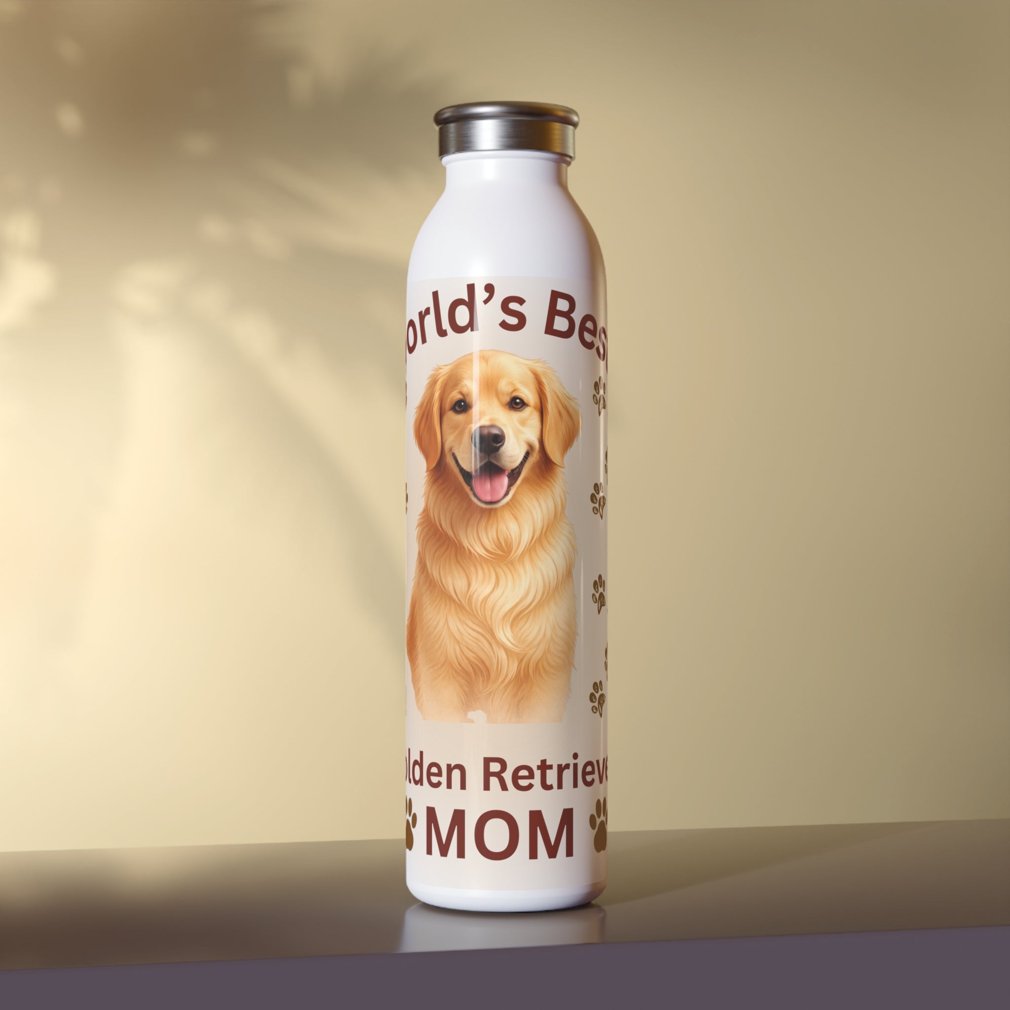 World’s Best Golden Retriever Mom - 20oz Insulated Adventure Bottle