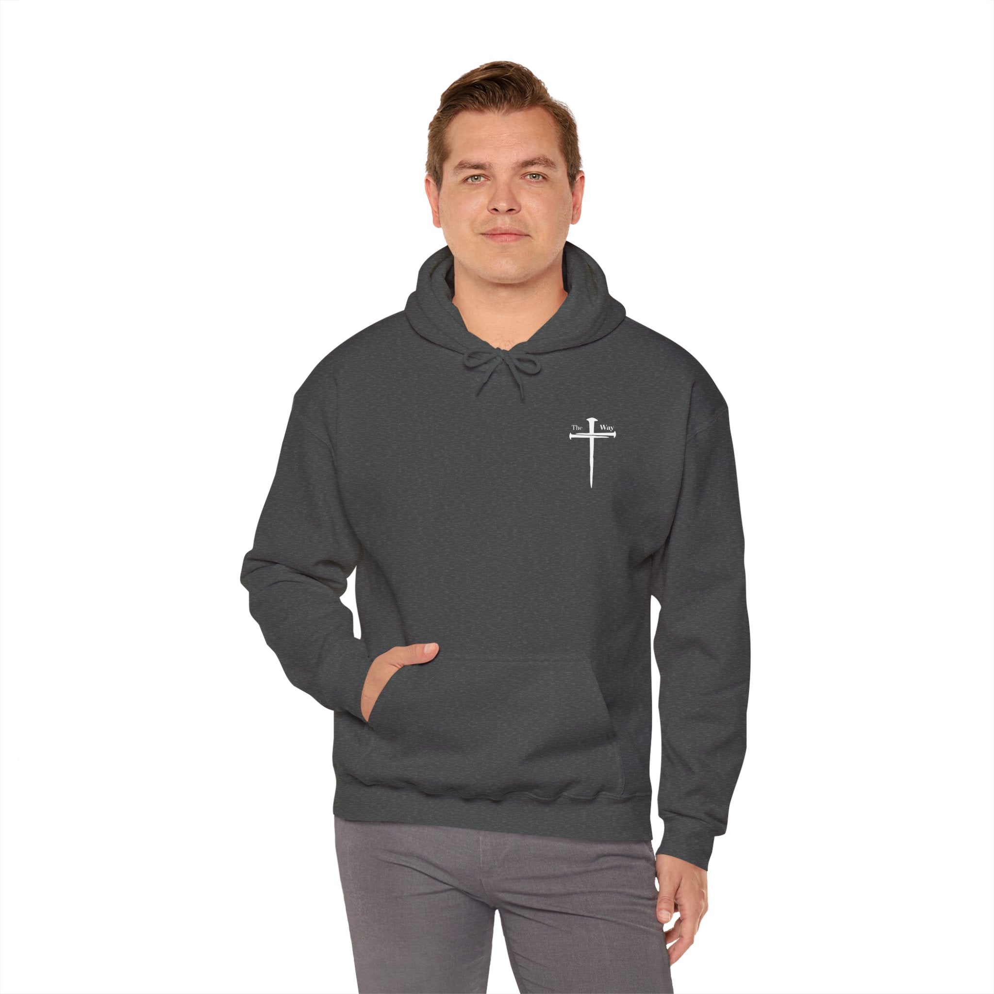 The Way Cross Hoodie – Front & Back Faith Design
