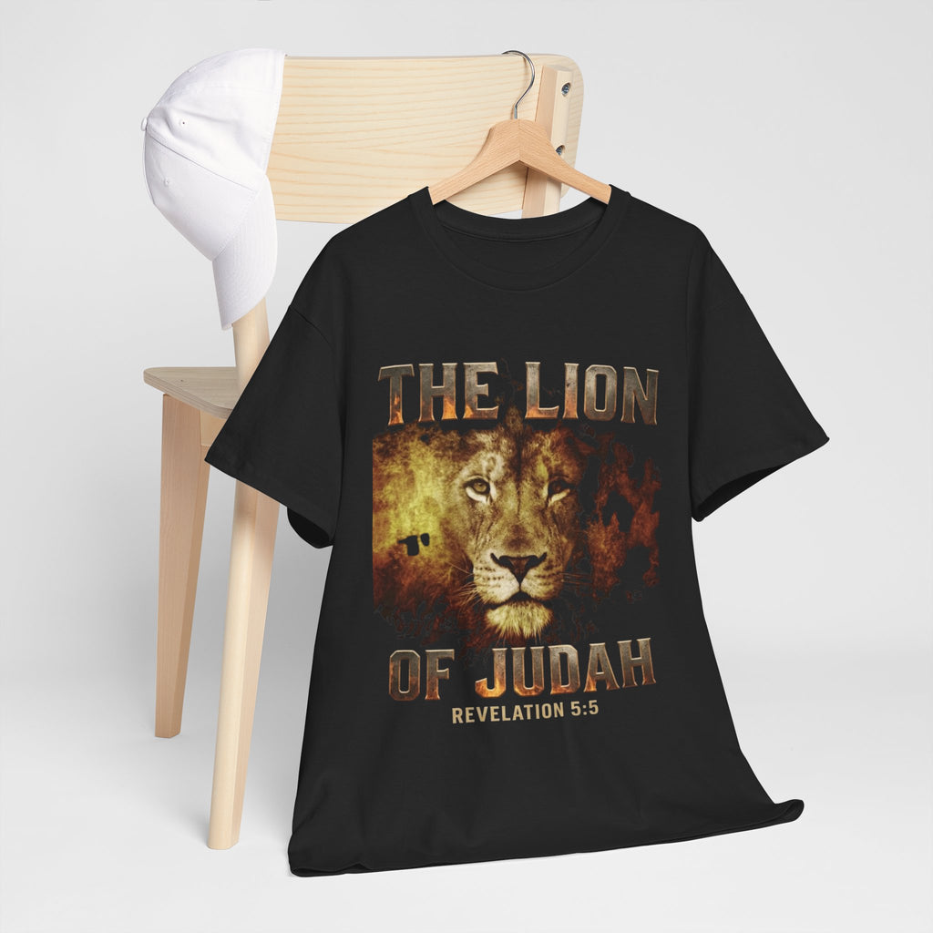 The Lion of Judah Heavyweight Tee - Revelation 5:5