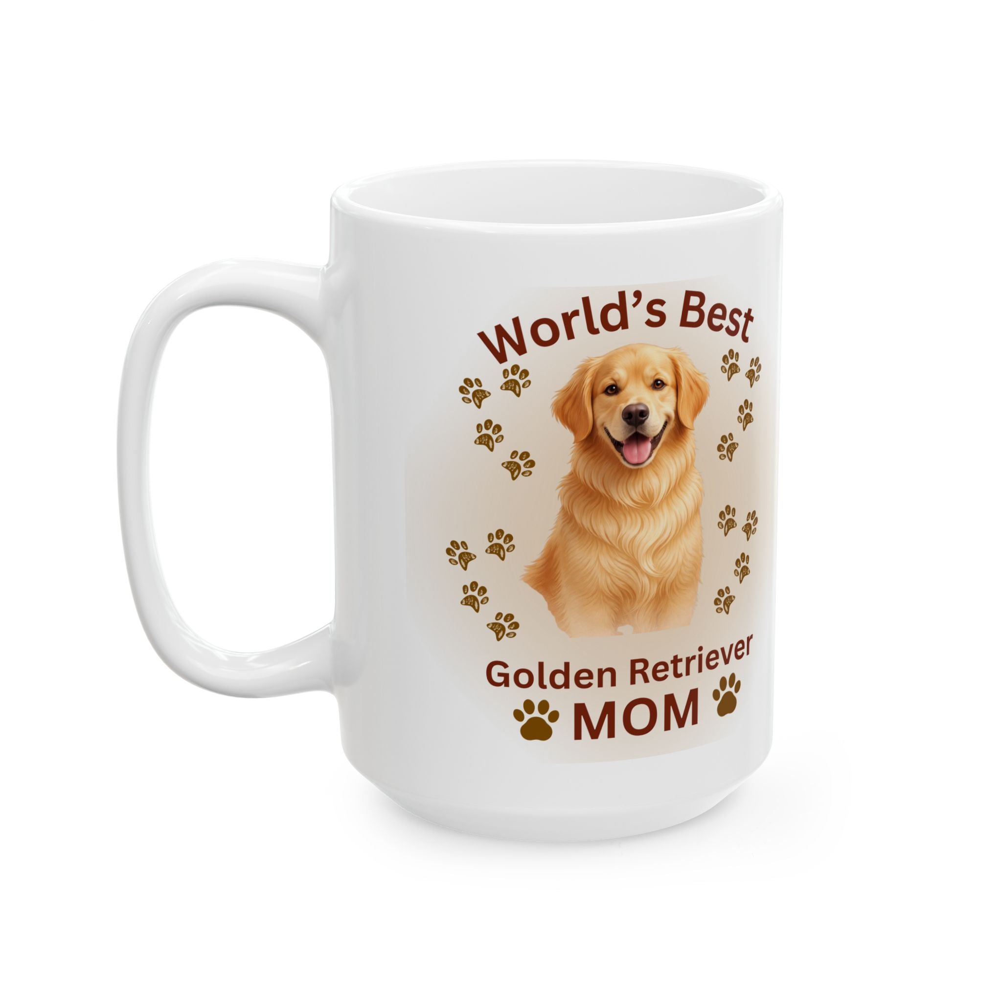 World’s Best Golden Retriever Mom - Premium Ceramic Mug