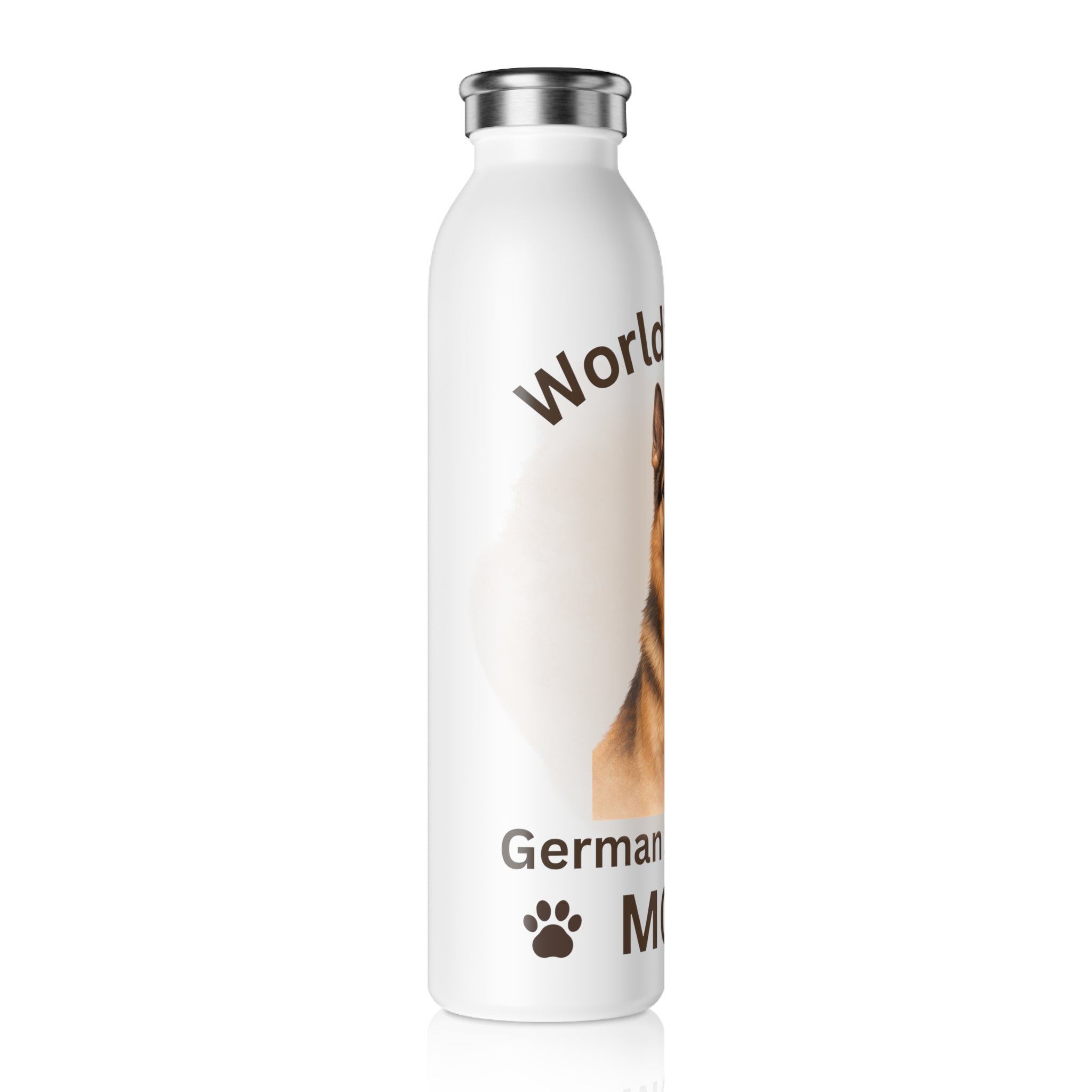 German Shepherd Mom - Premium Slim Stainless Water Bottle