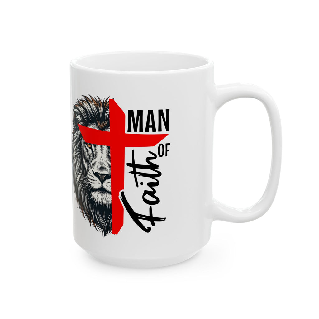 Man of Faith Ceramic Mug (11oz & 15oz Premium)