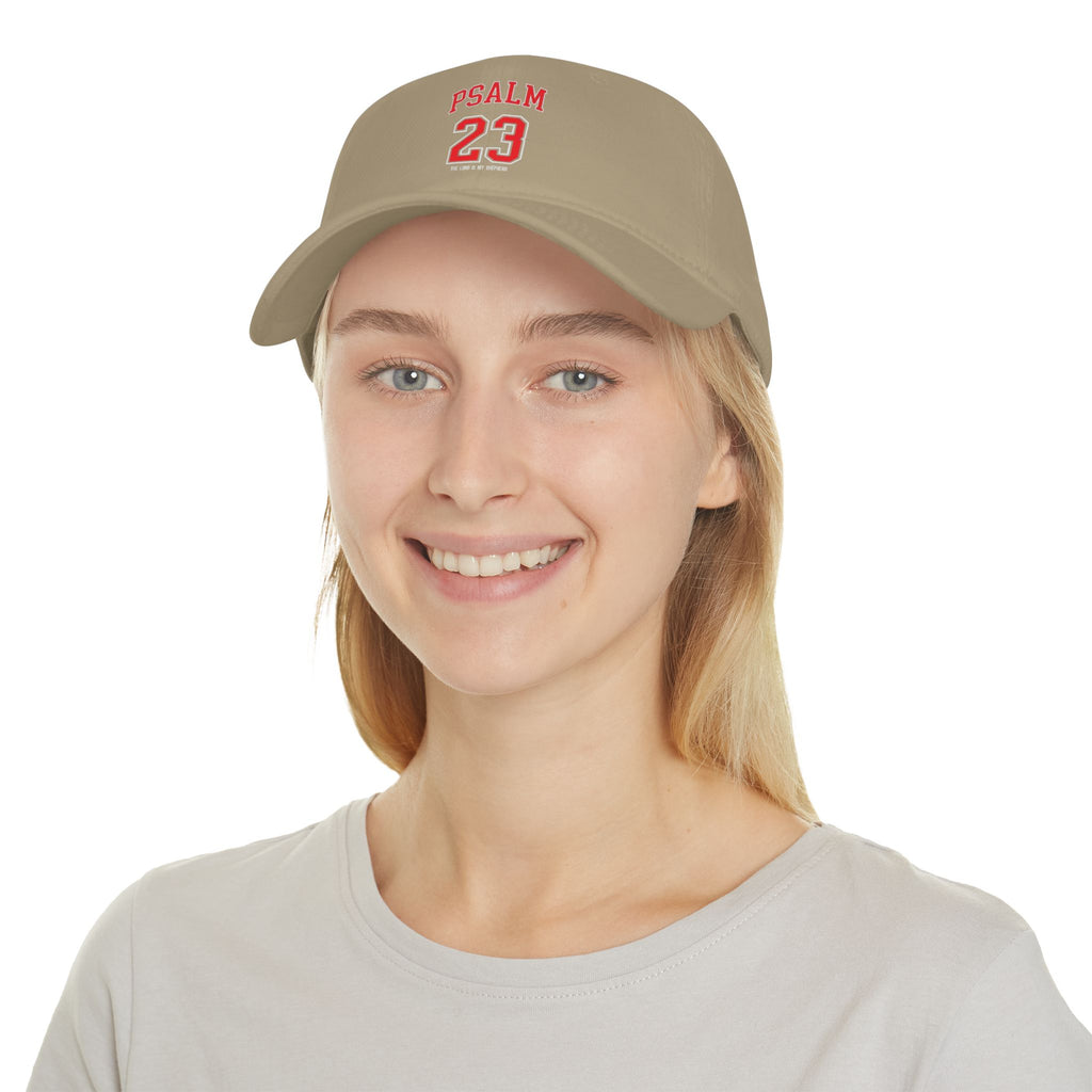 Psalm 23 Baseball Cap — Faith-Inspired Low Profile Hat