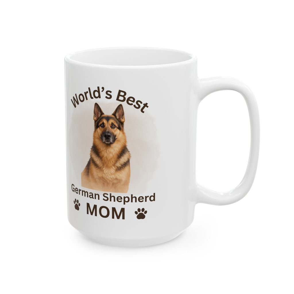 German Shepherd Mom - Premium Ceramic Coffee Mug