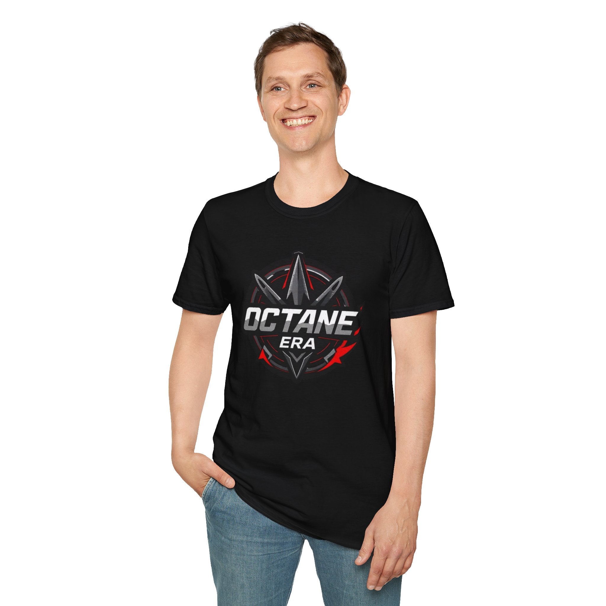 Octane Era Graphic T-Shirt | Unisex Gaming Apparel, Cool Casual Wear, Gift for Gamers, Birthday Tee, Unique Style