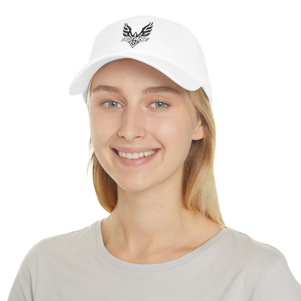 Sporty Low Profile Baseball Cap with Phoenix Design