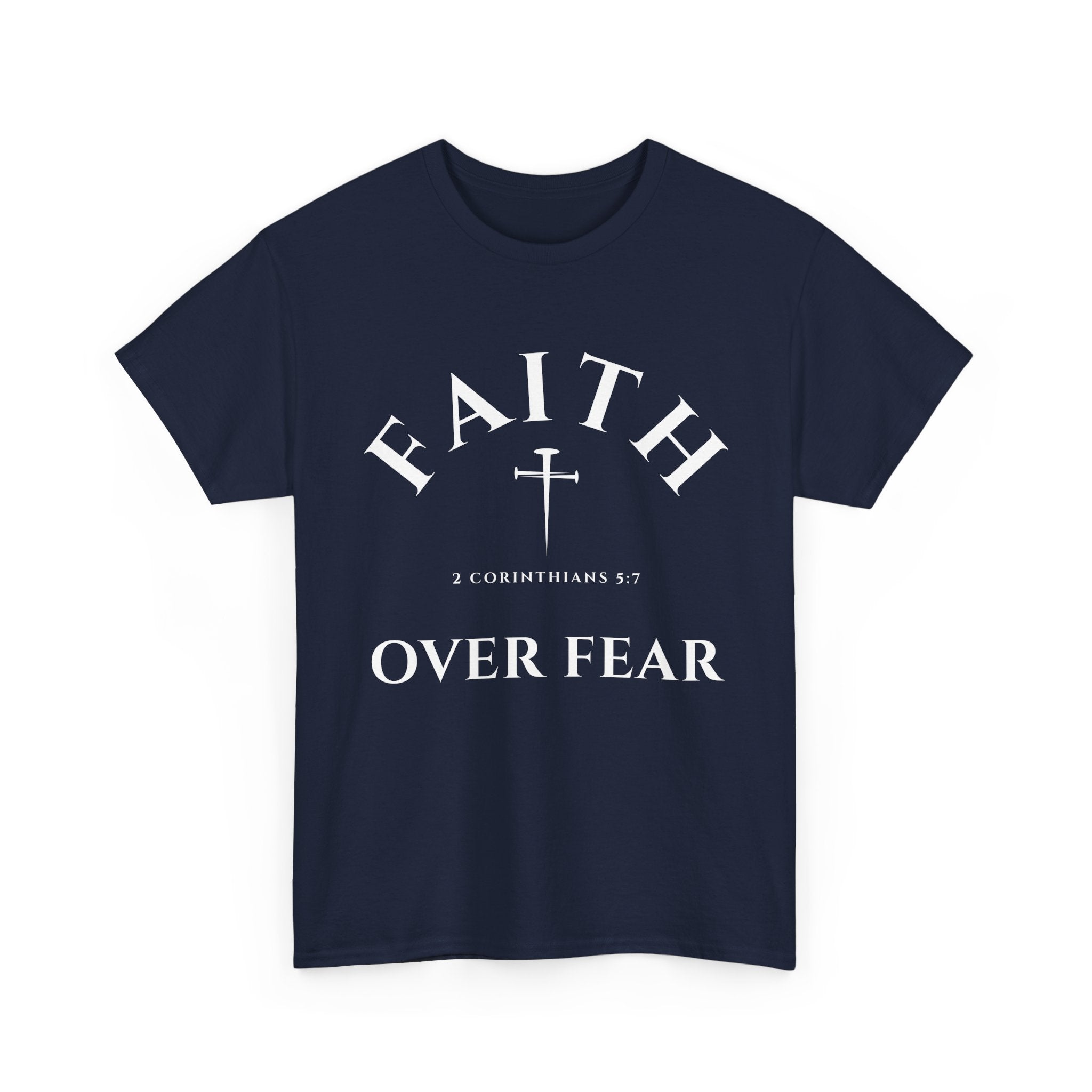 Faith Over Fear — Premium Heavyweight T-Shirt